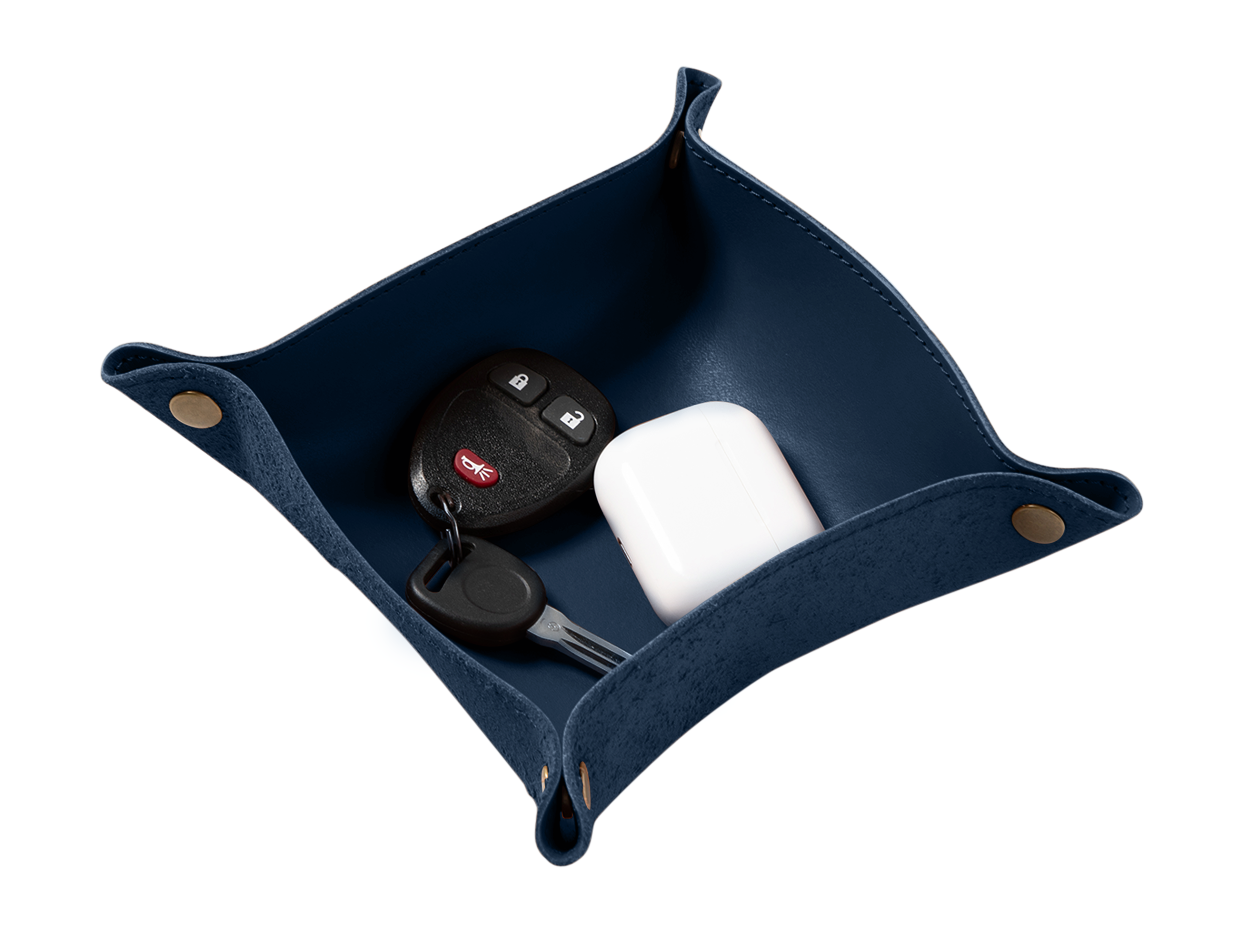 Snap Valet Tray | Full Grain Leather | Made in USA