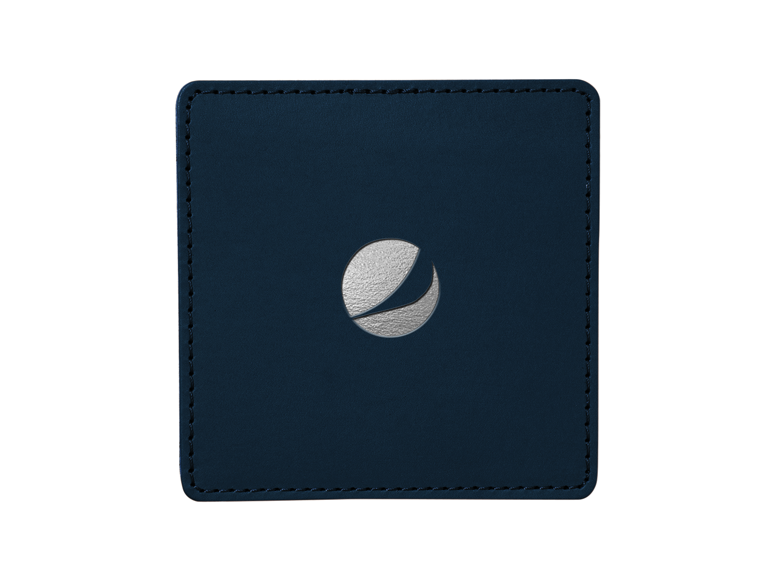 Square Coasters (Set of 4) | Full Grain Leather | Made in USA