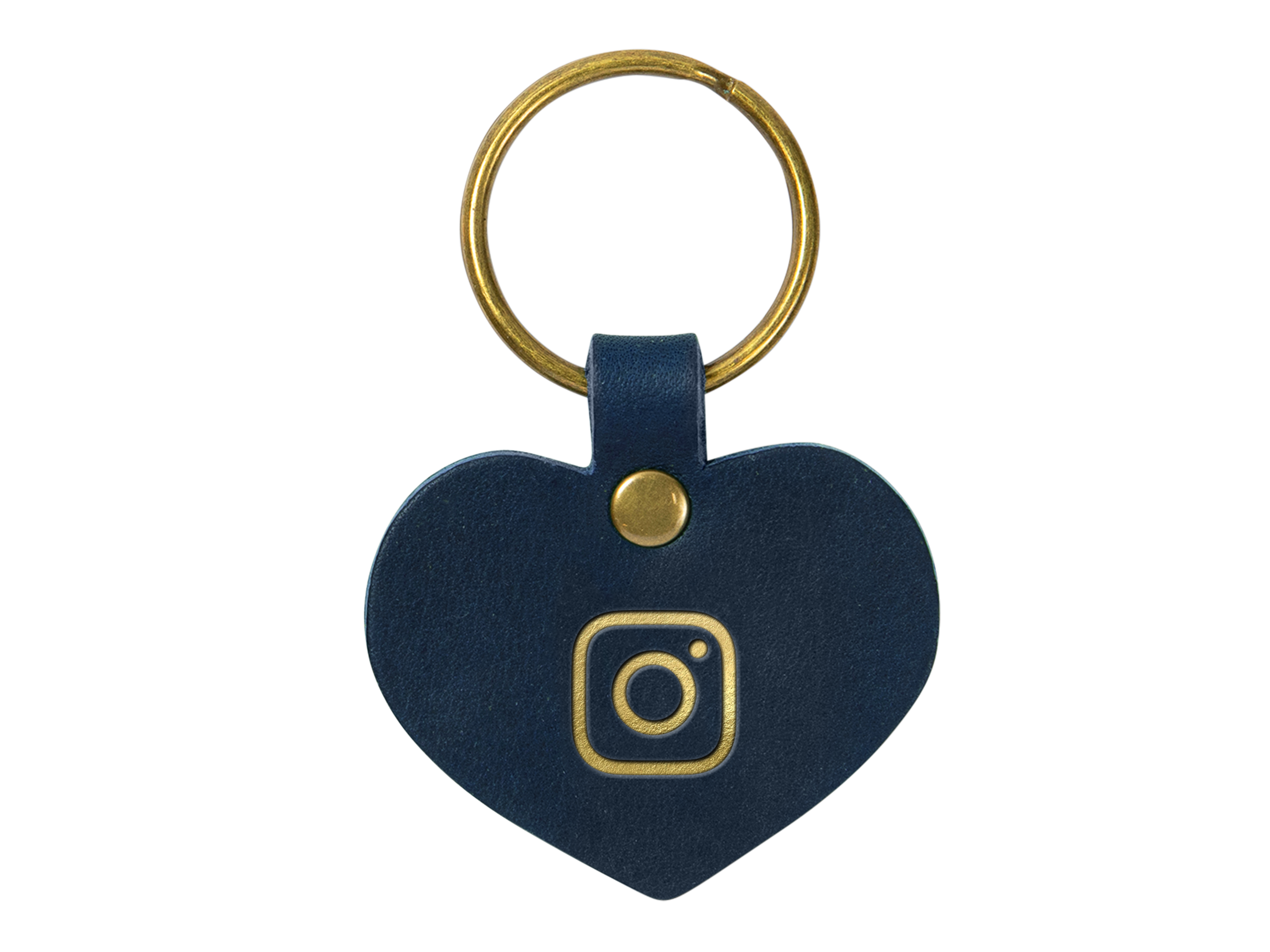 Heart Key Fob | Full Grain Leather | Made in USA