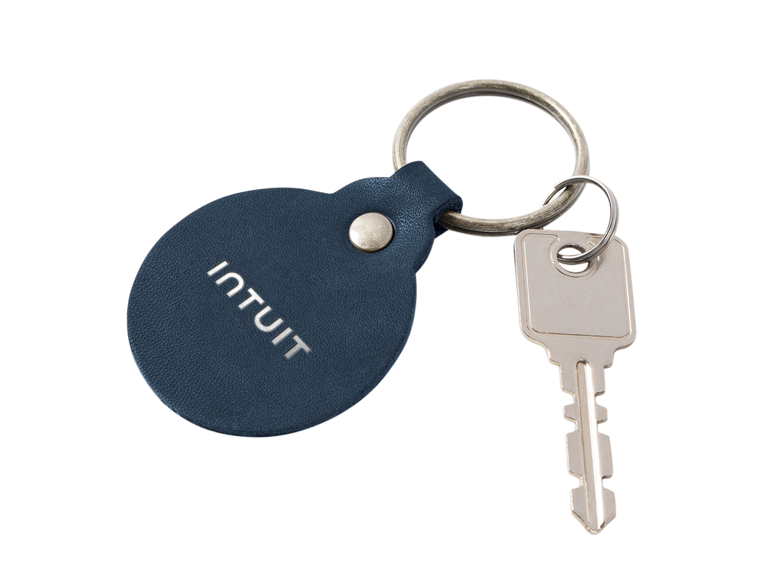 Circle Key Fob | Full Grain Leather | Made in USA