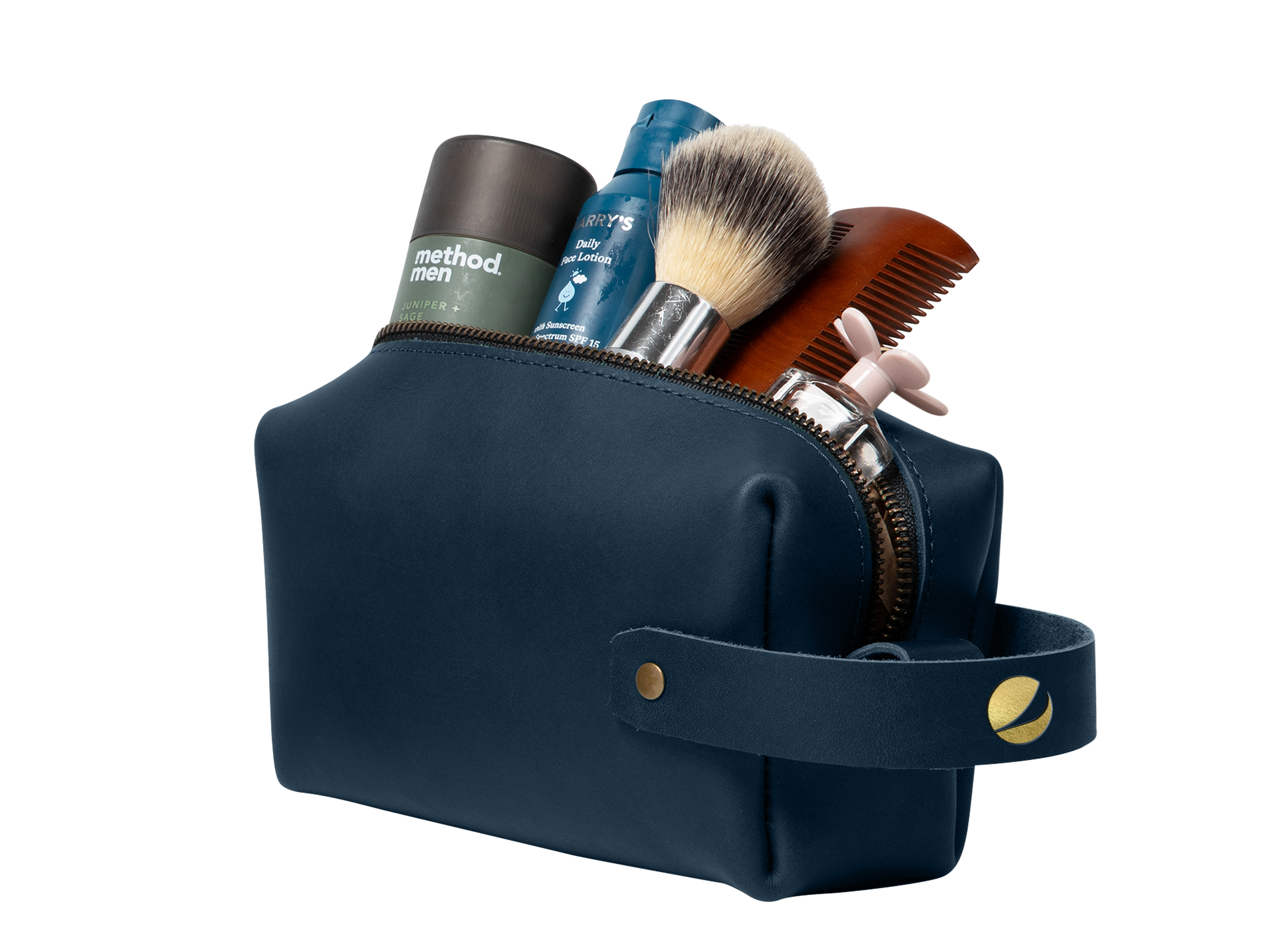 All Leather Dopp Kit | Full Grain Leather | Made in USA
