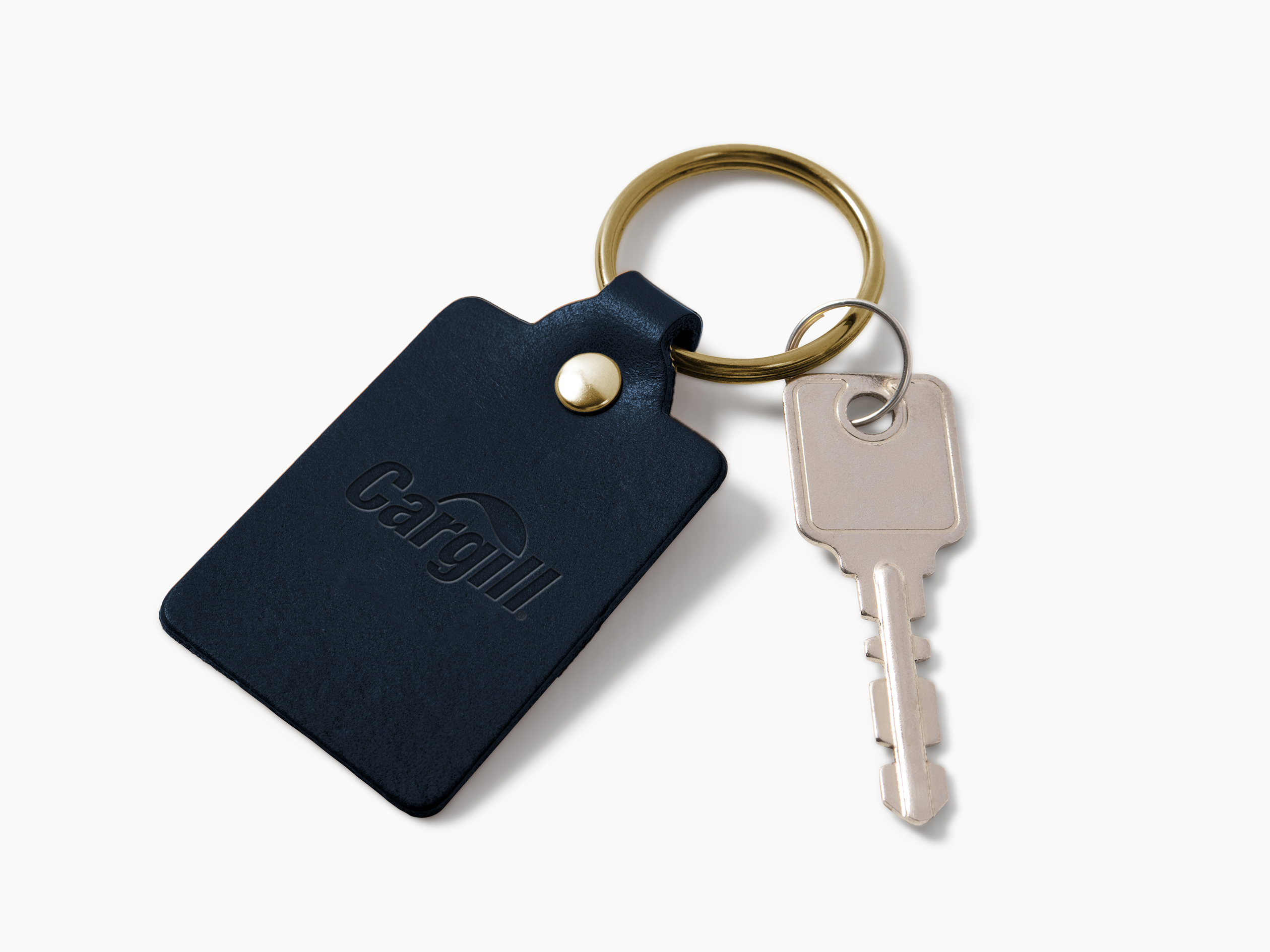 Rectangular Key Fob | Full Grain Leather | Made in USA