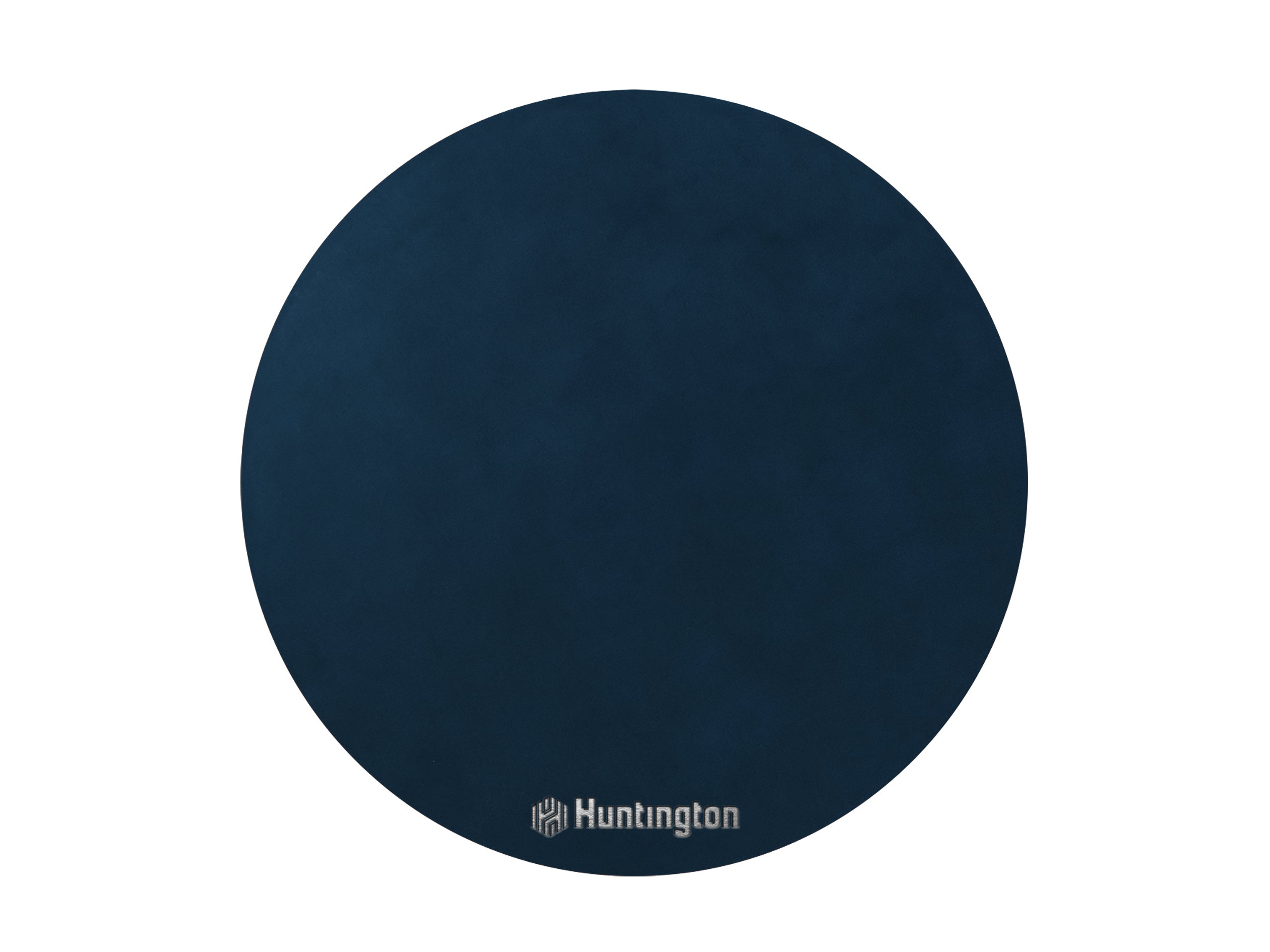 15" Round Placemat | Full Grain Leather | Made in USA