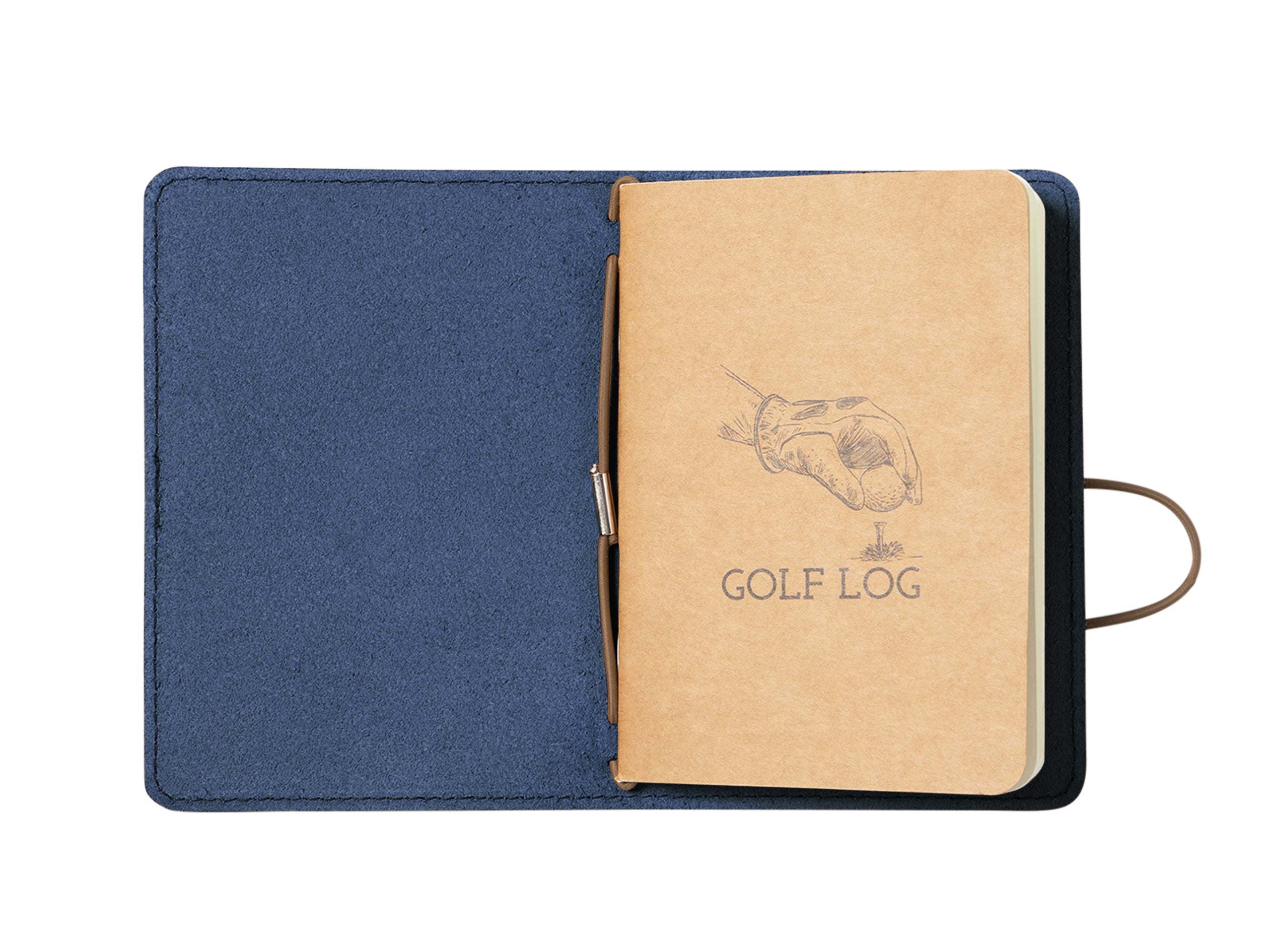 Golf Log Book | Full Grain Leather | Made in USA