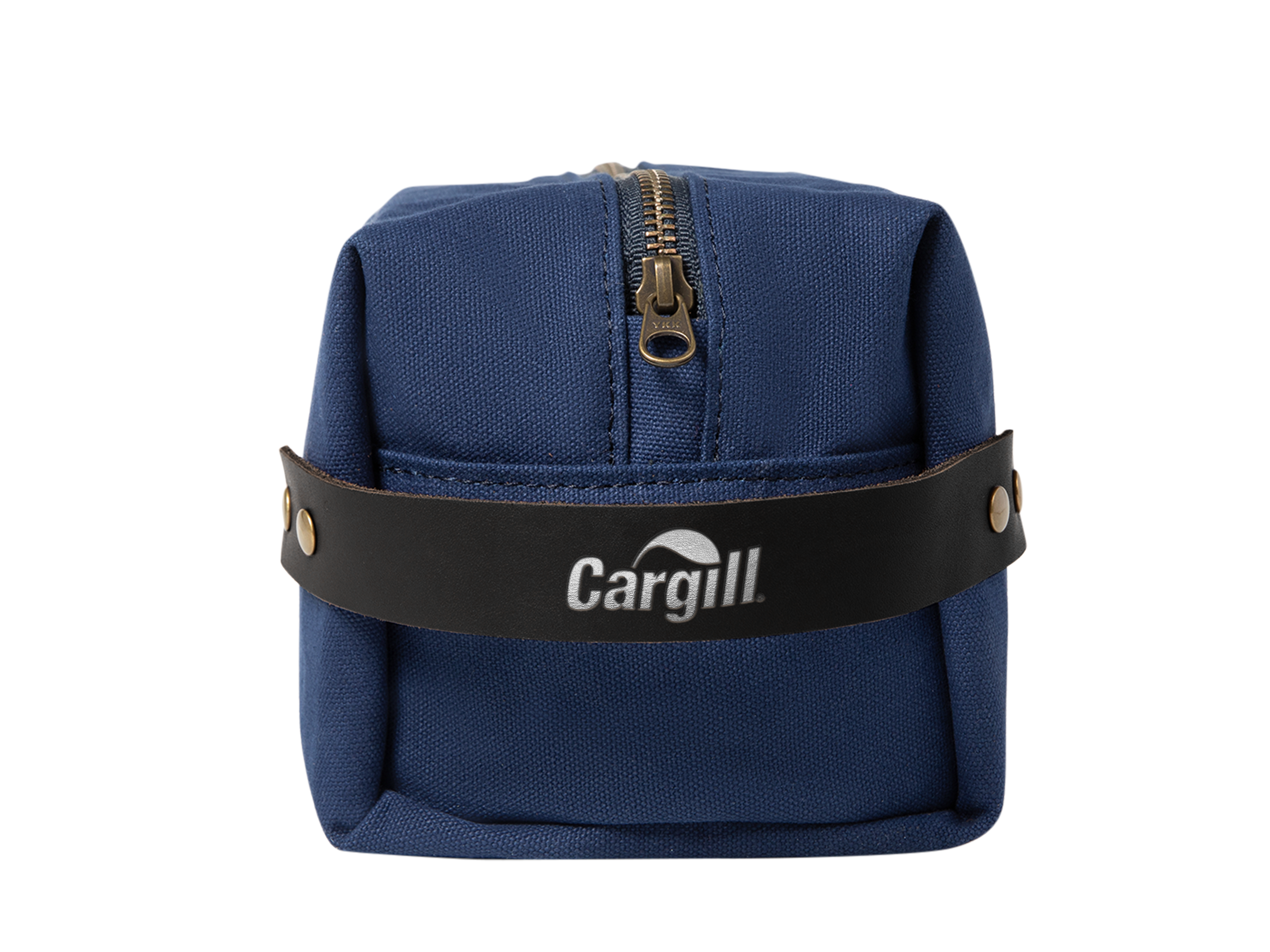 Canvas & Leather Dopp Kit | Full Grain Leather | Made in USA