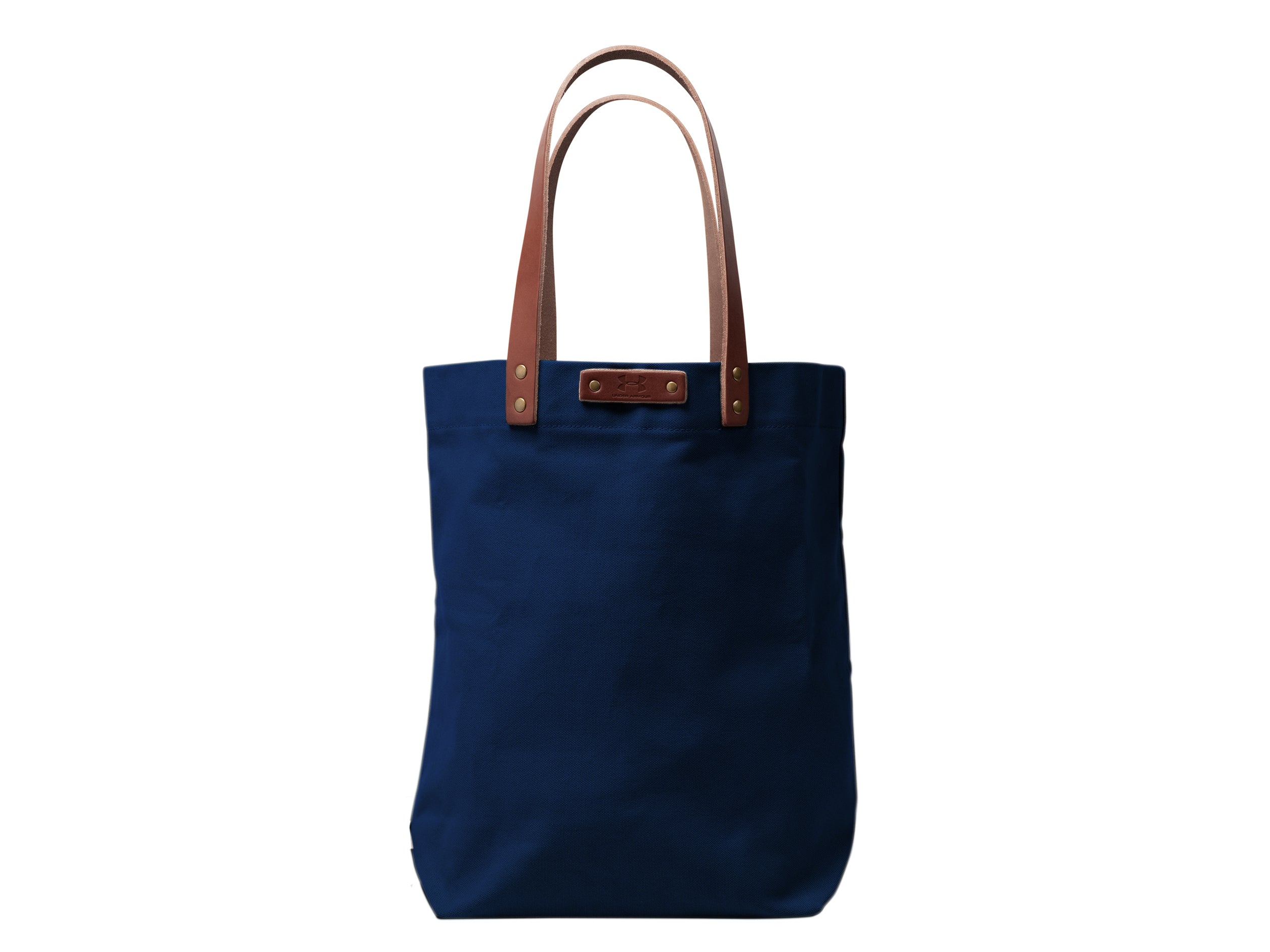 Canvas Tote with Leather Handles | Full Grain Leather | Made in USA