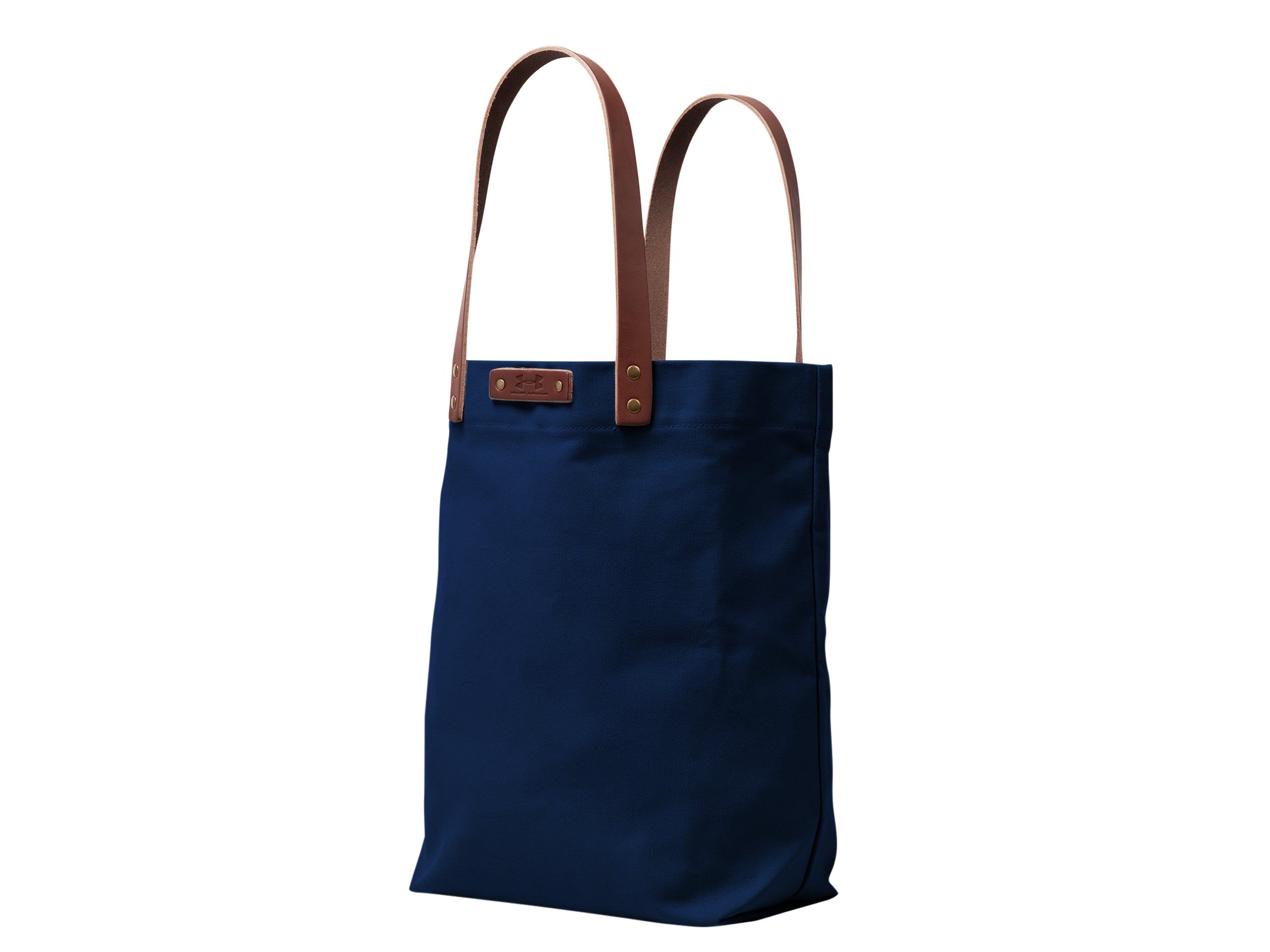 Canvas Tote with Leather Handles | Full Grain Leather | Made in USA