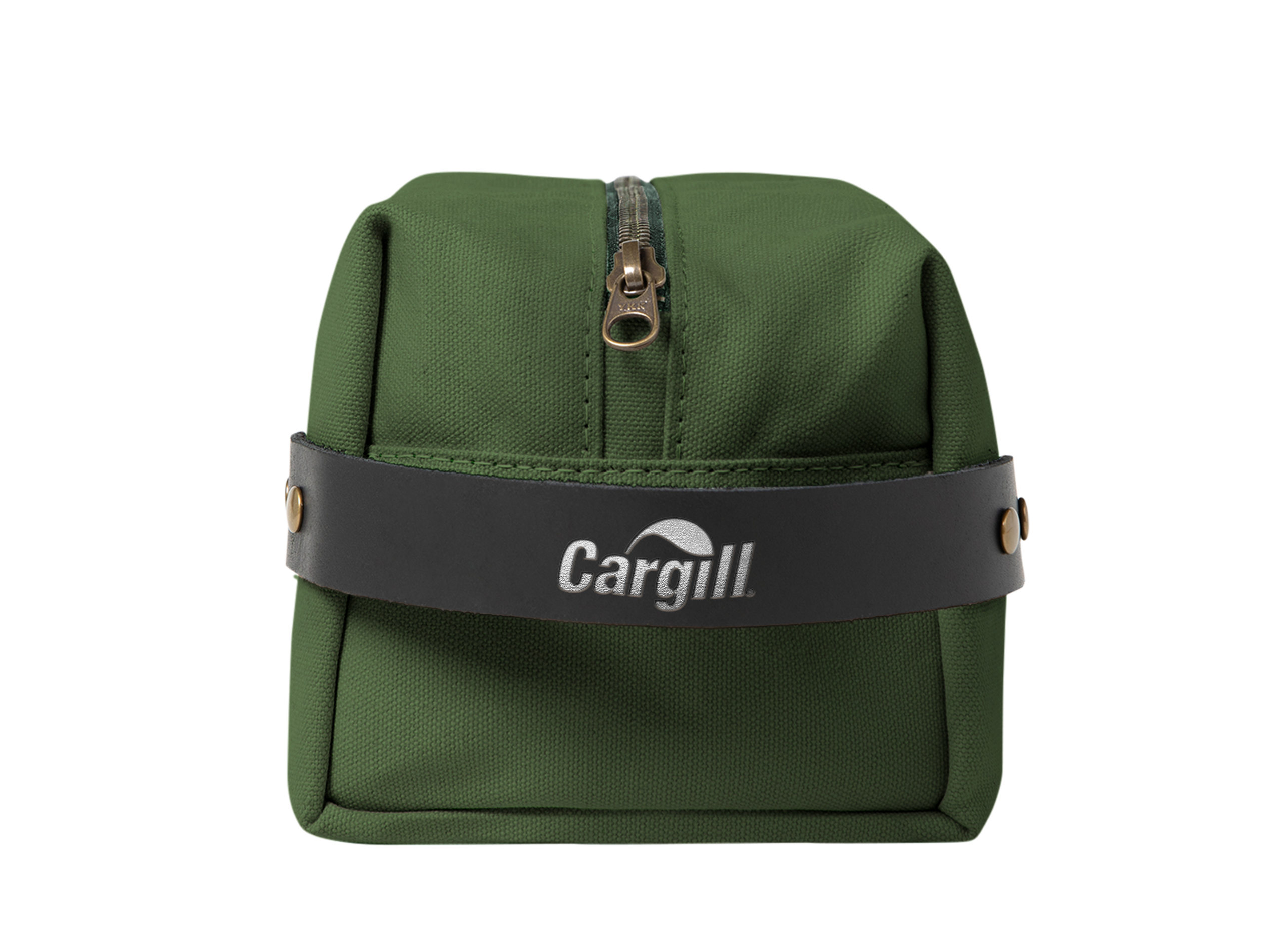 Canvas & Leather Dopp Kit | Full Grain Leather | Made in USA