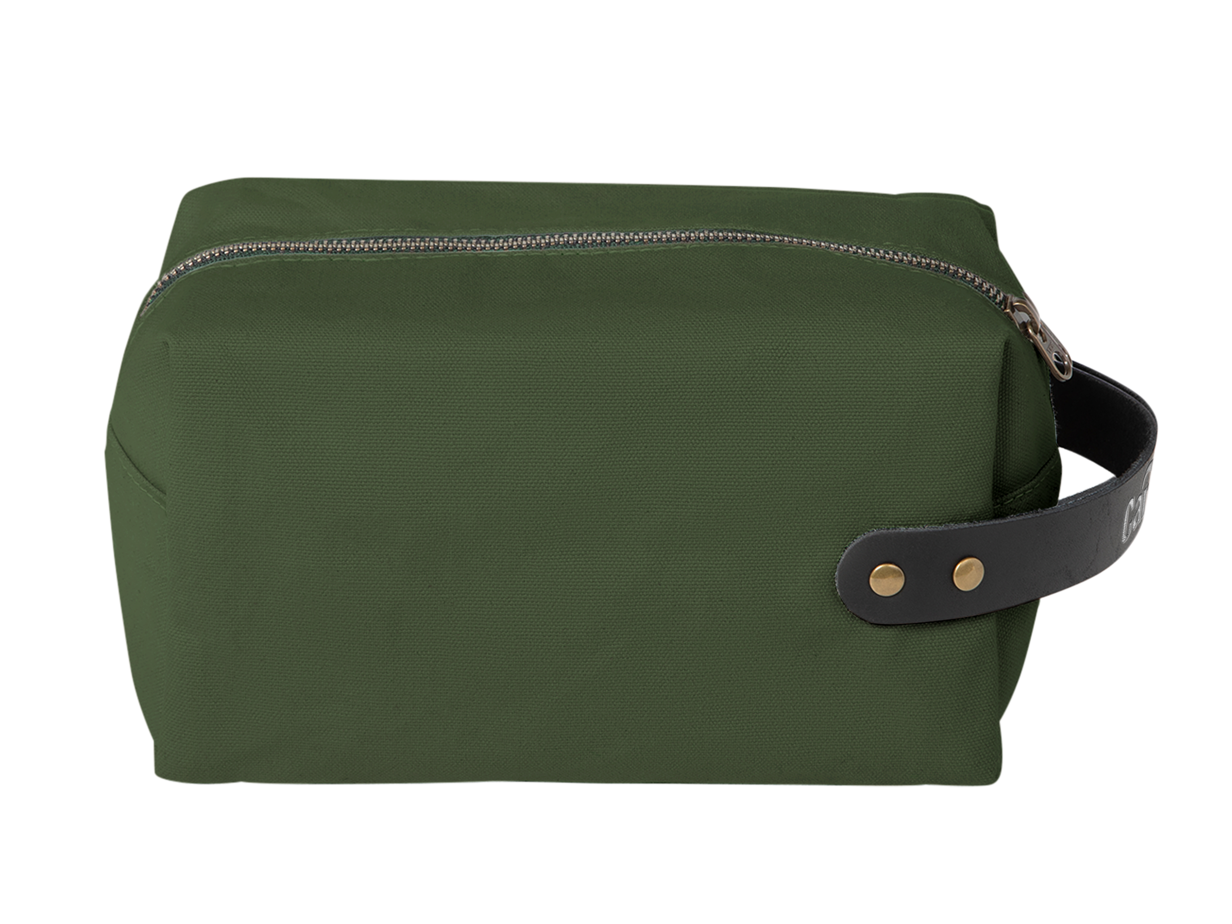 Canvas & Leather Dopp Kit | Full Grain Leather | Made in USA