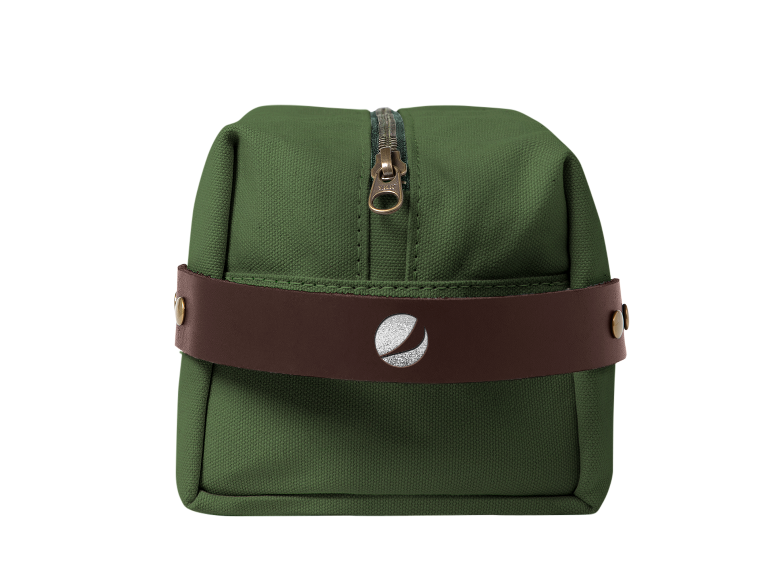 Canvas & Leather Dopp Kit | Full Grain Leather | Made in USA