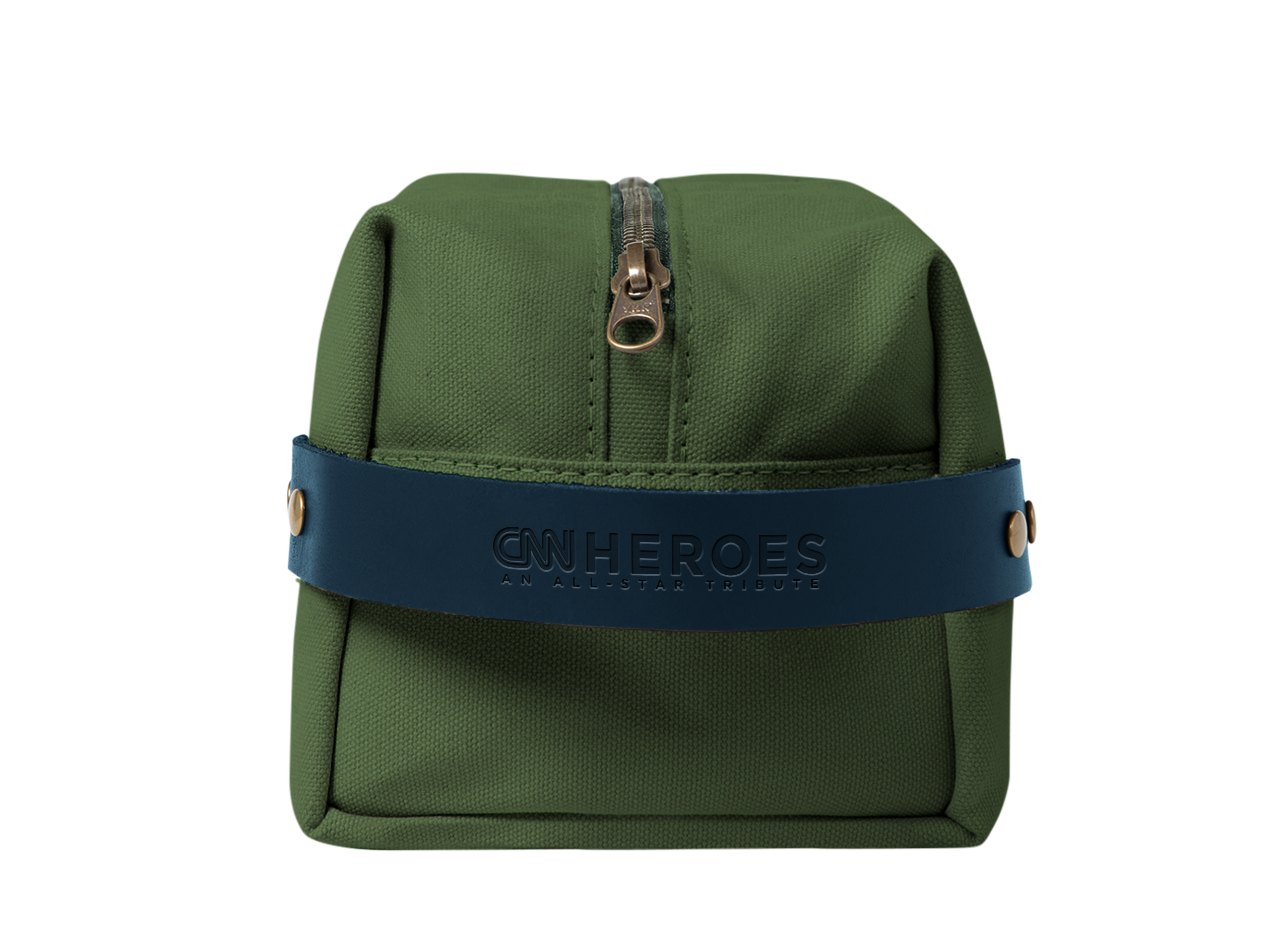Canvas & Leather Dopp Kit | Full Grain Leather | Made in USA