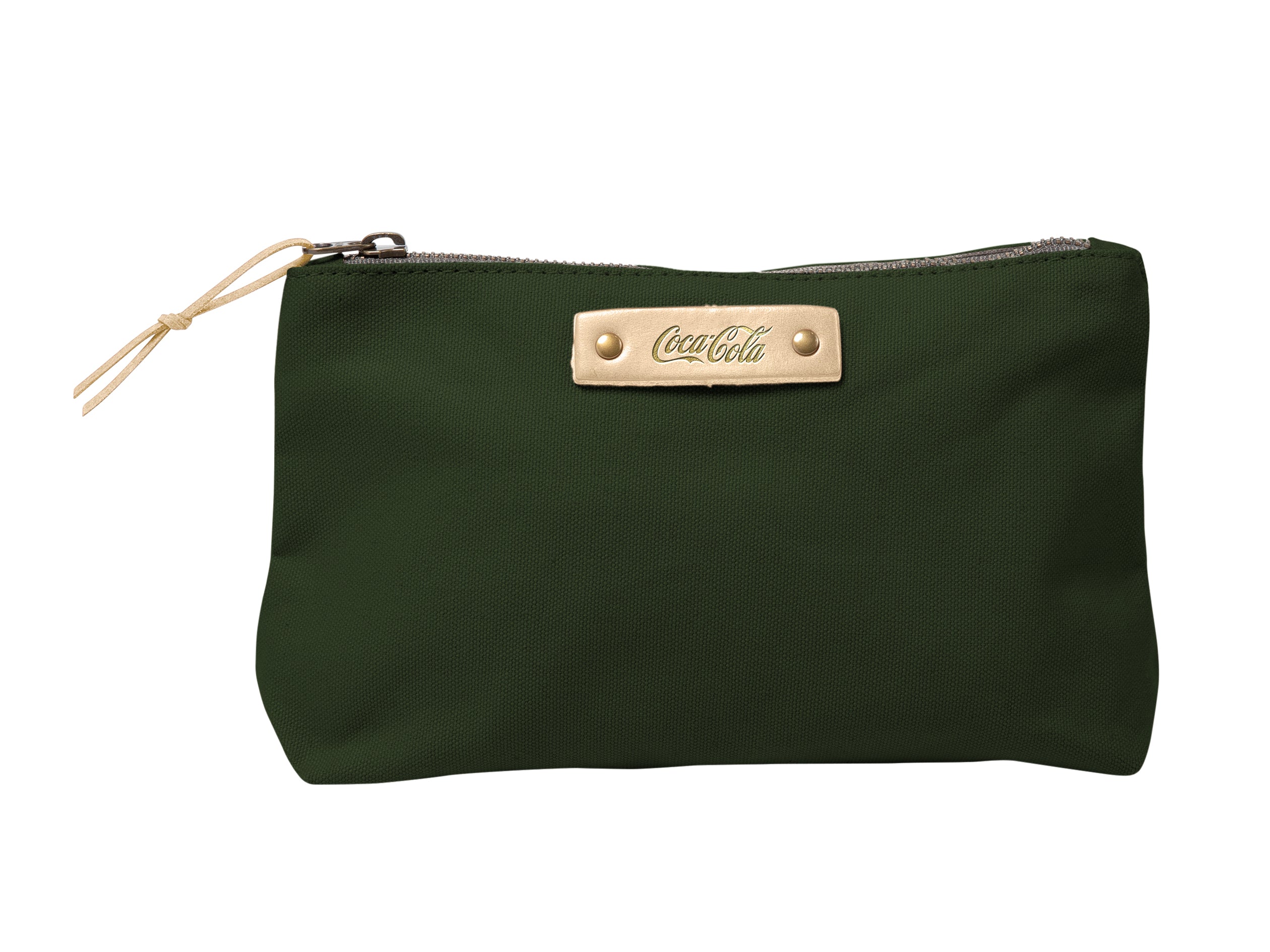 Canvas Pouch | Full Grain Leather | Made in USA