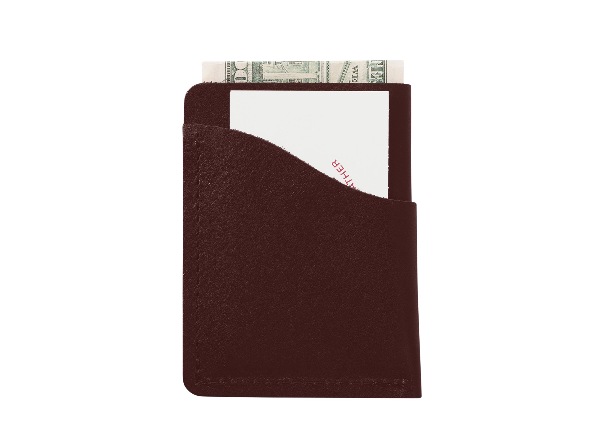 Wave Wallet | Full Grain Leather | Made in USA