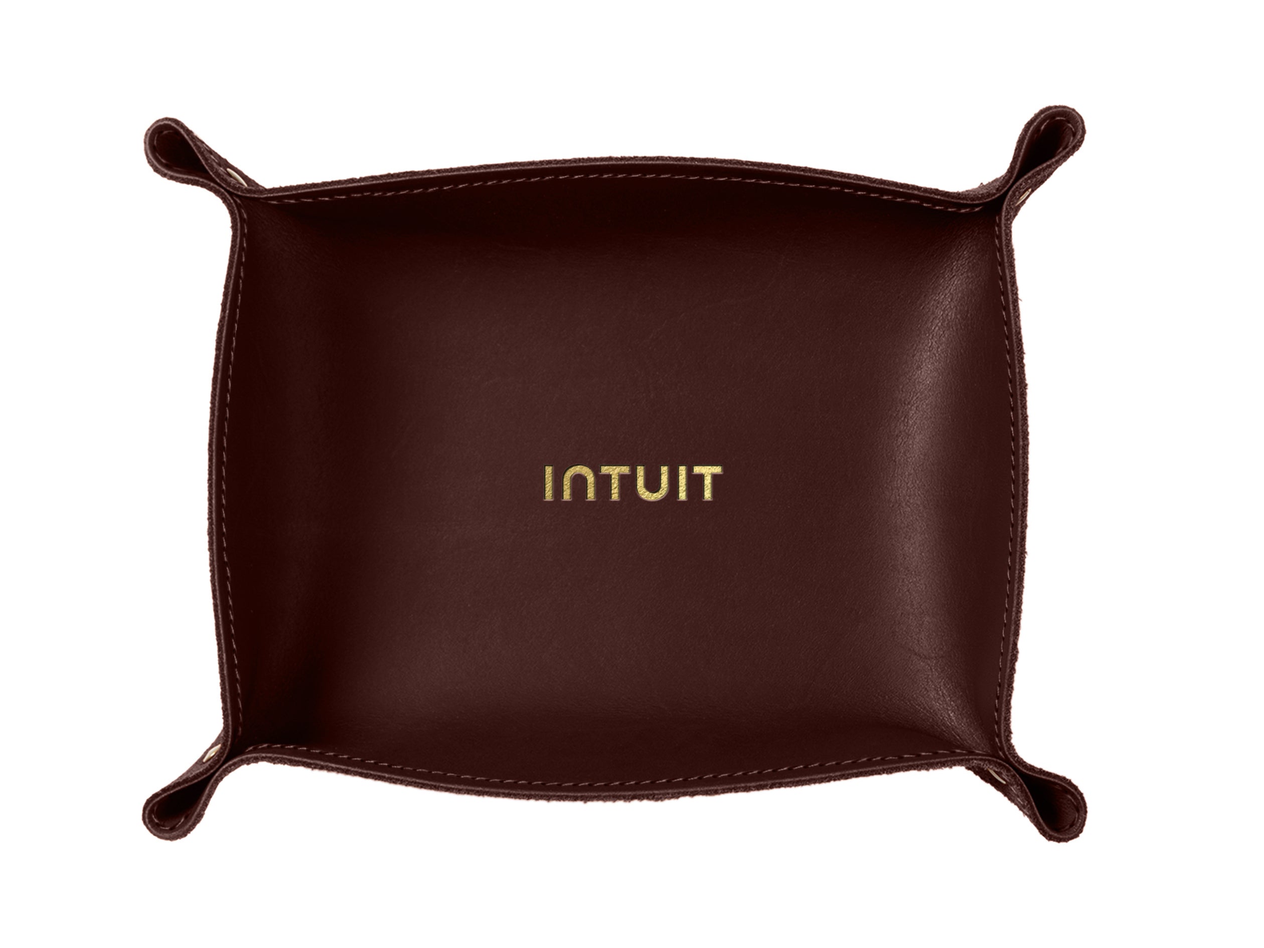 Rivet Valet Tray | Full Grain Leather | Made in USA