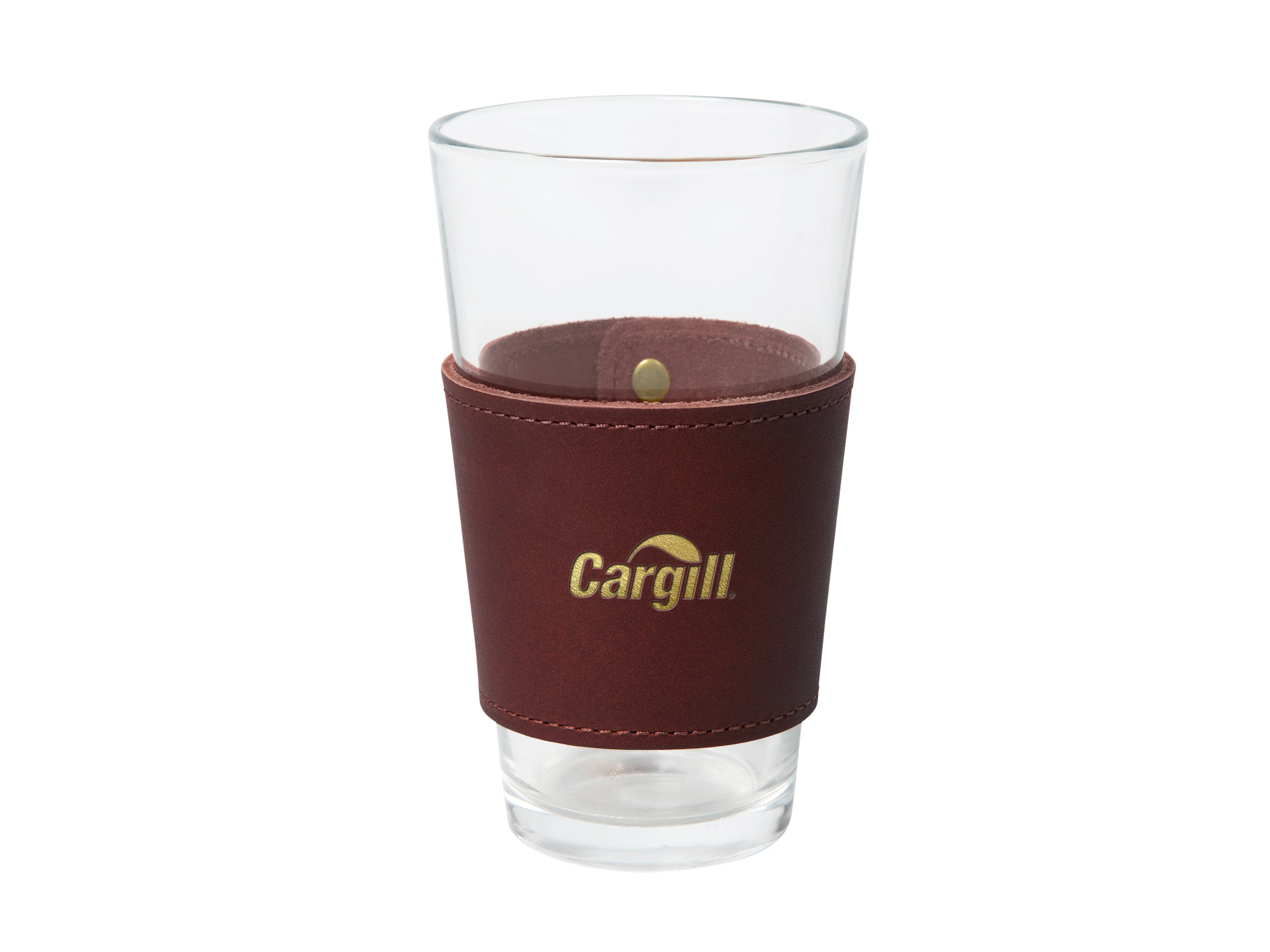 Pint Glass Sleeve | Full Grain Leather | Made in USA