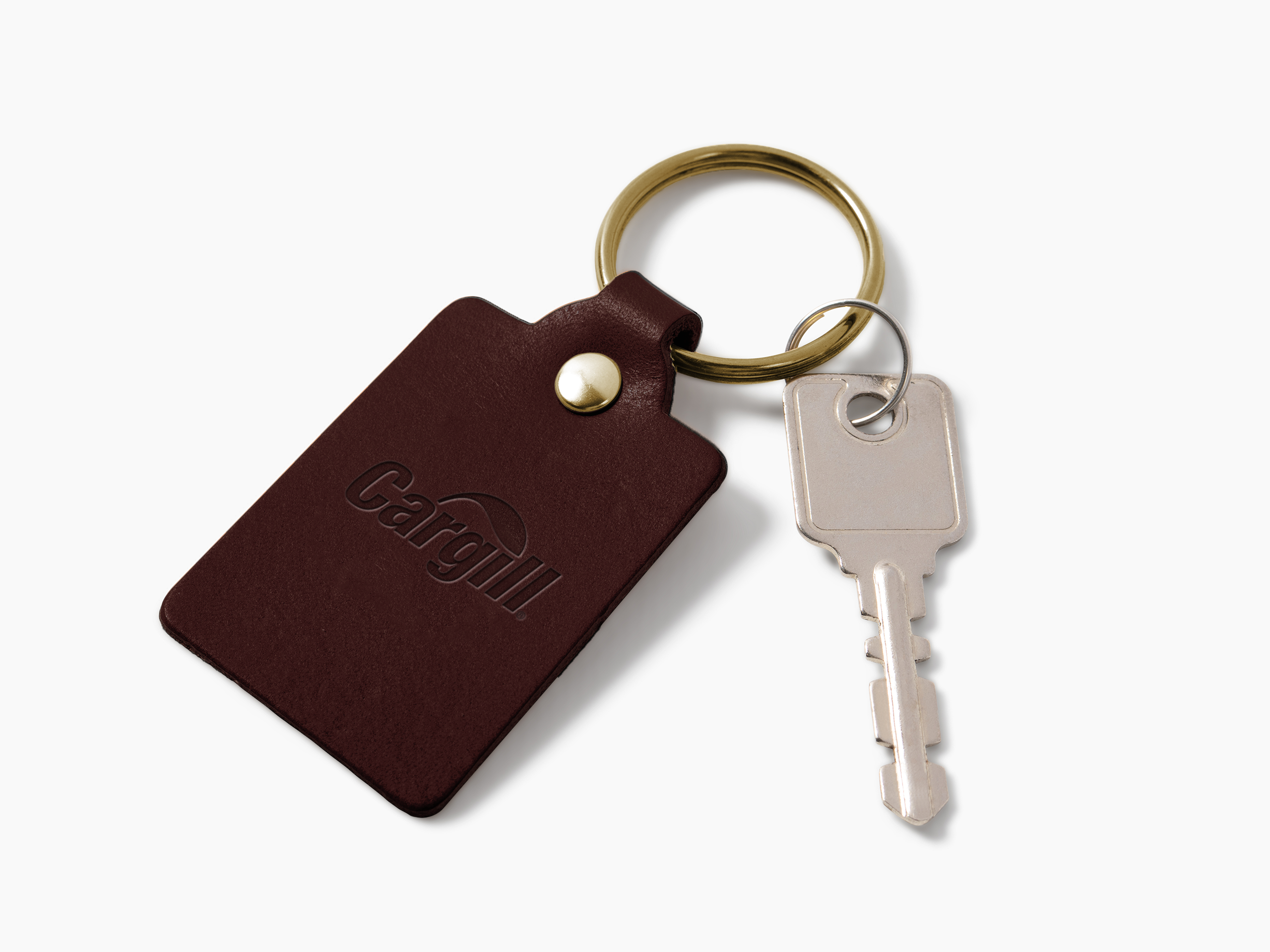 Rectangular Key Fob | Full Grain Leather | Made in USA