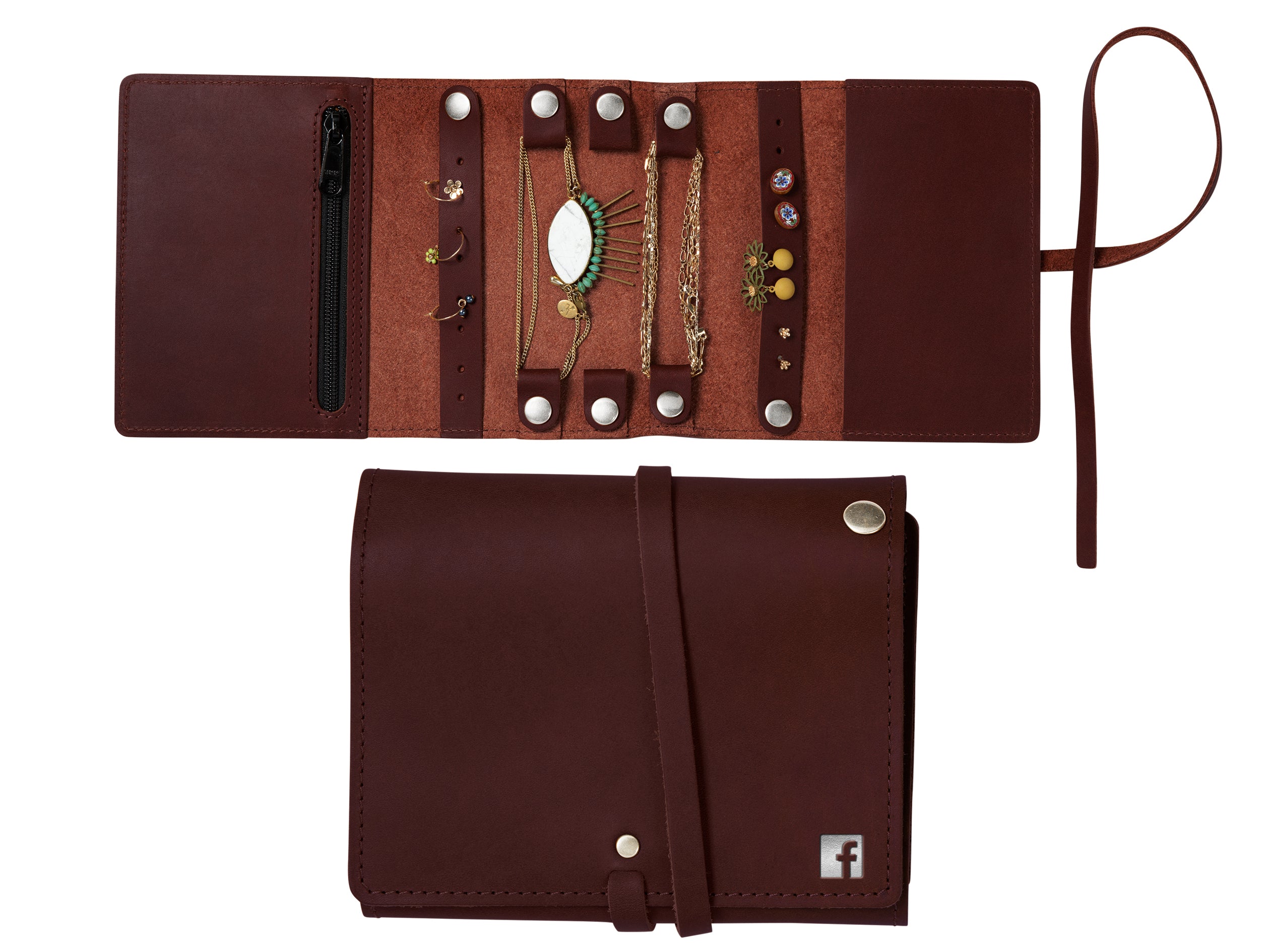 Jewelry Organizer | Full Grain Leather | Made in USA