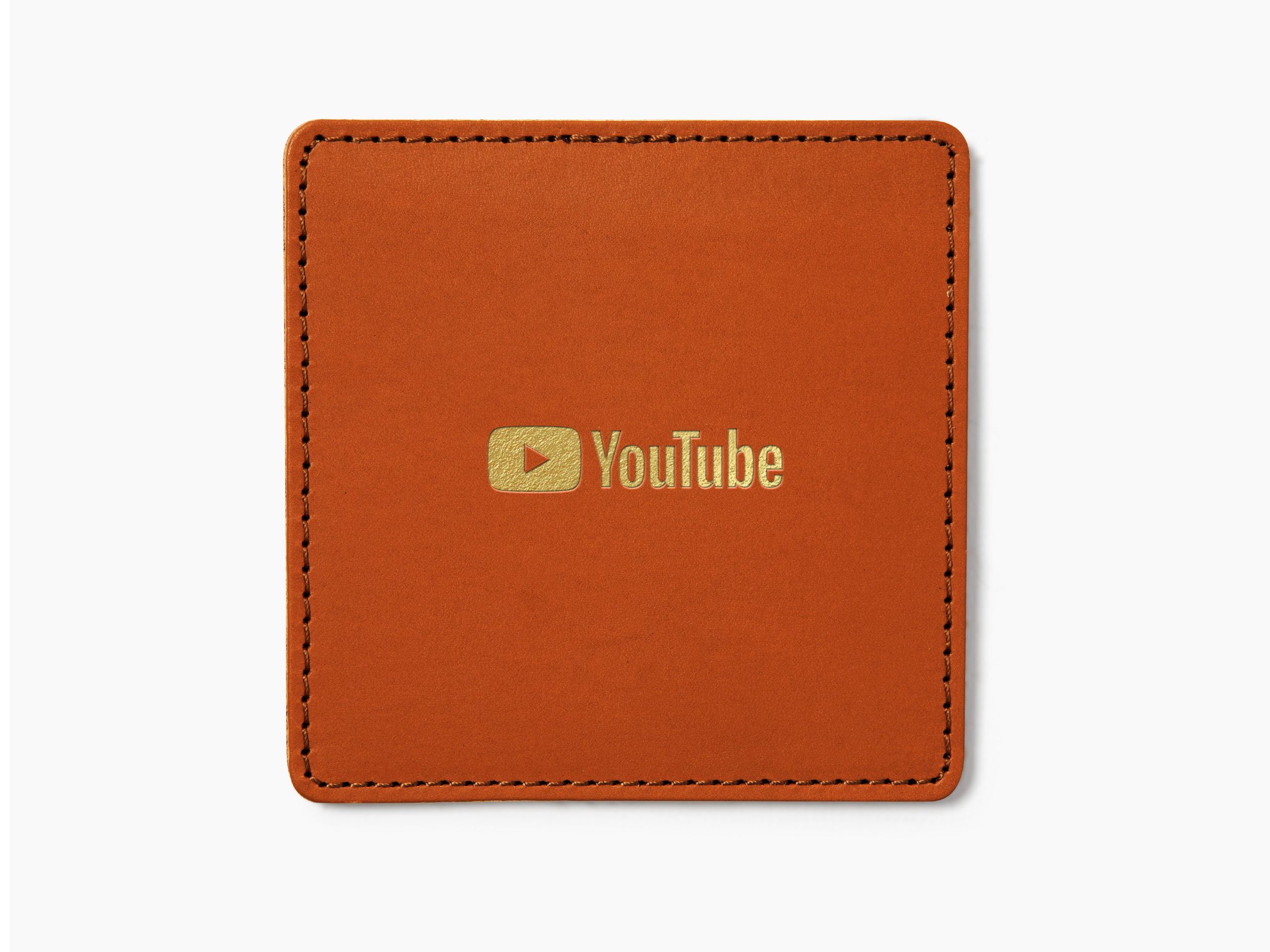 Square Coasters (Set of 4) | Full Grain Leather | Made in USA