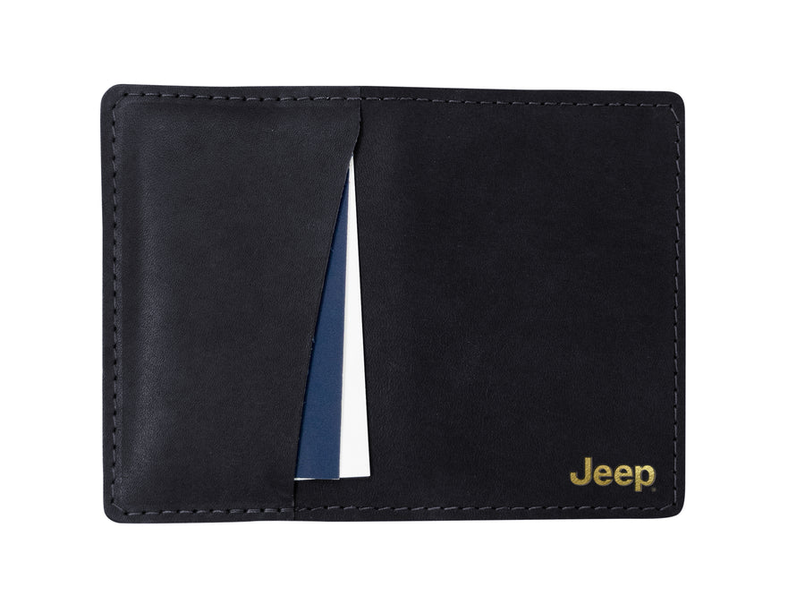 Folded Card Holder | Full Grain Leather | Made in USA