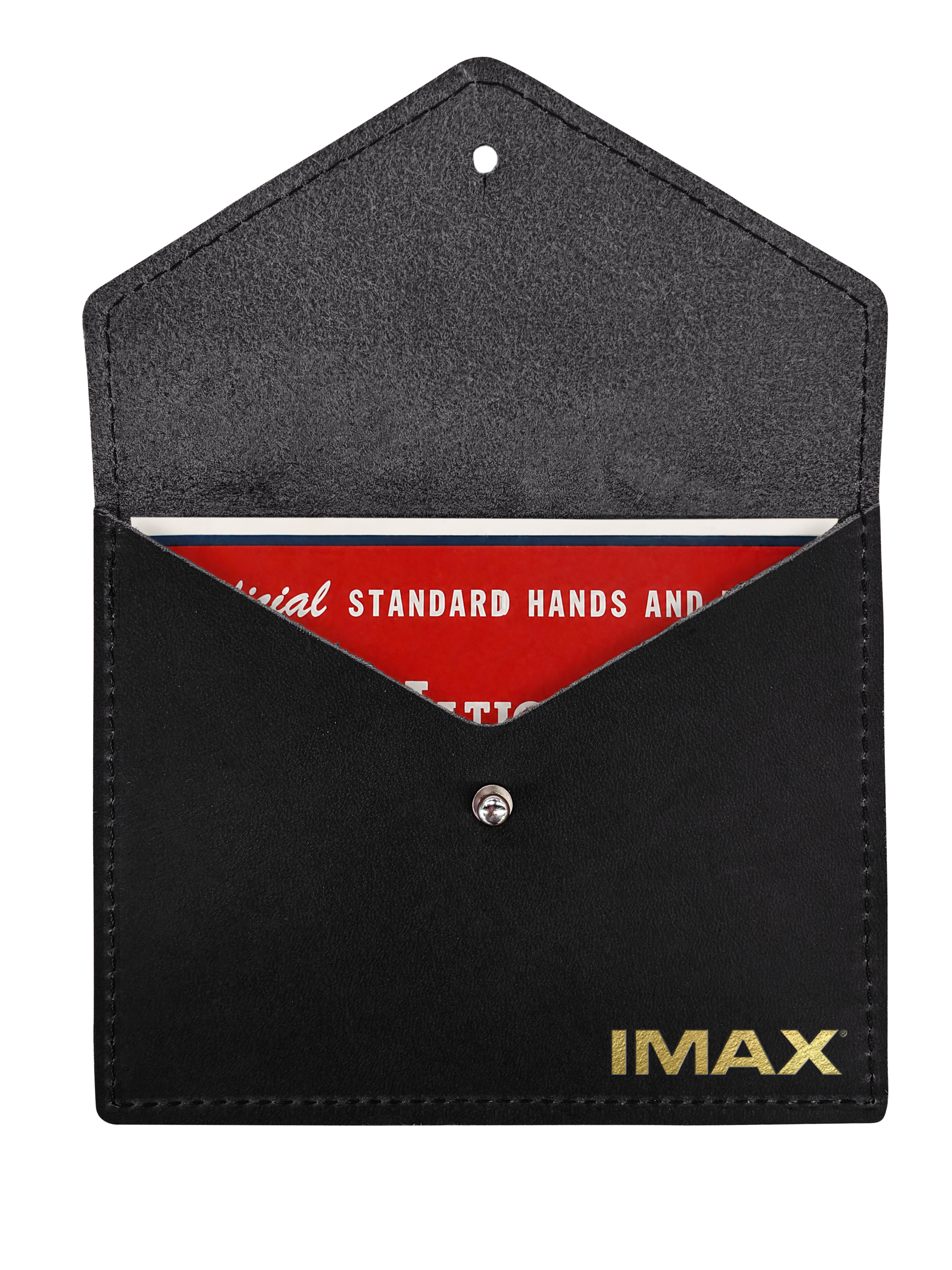 Personalized Leather Mahjong Card Holder – Full-Grain Leather Mah Jongg Envelope, Handmade in USA