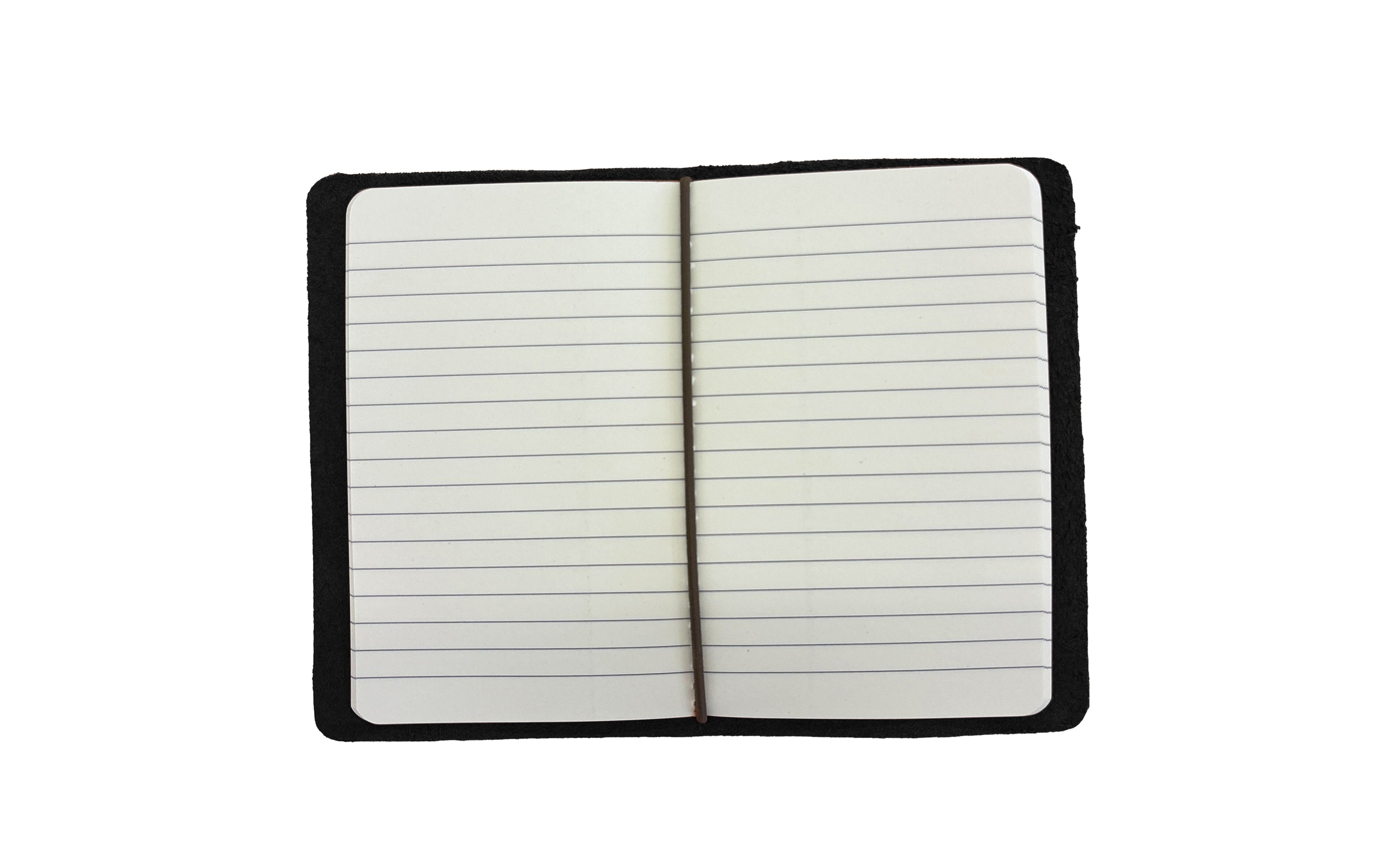 Small Refillable Notebook Sleeve with Stretch Cord | Made in USA