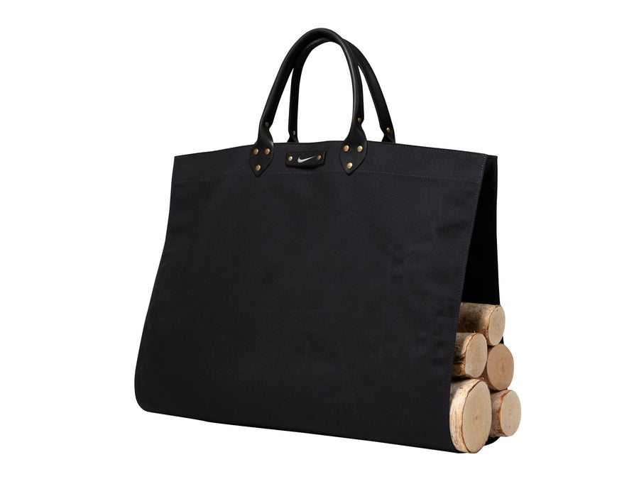 Canvas Log Carrier | Premium Leather | Made in USA