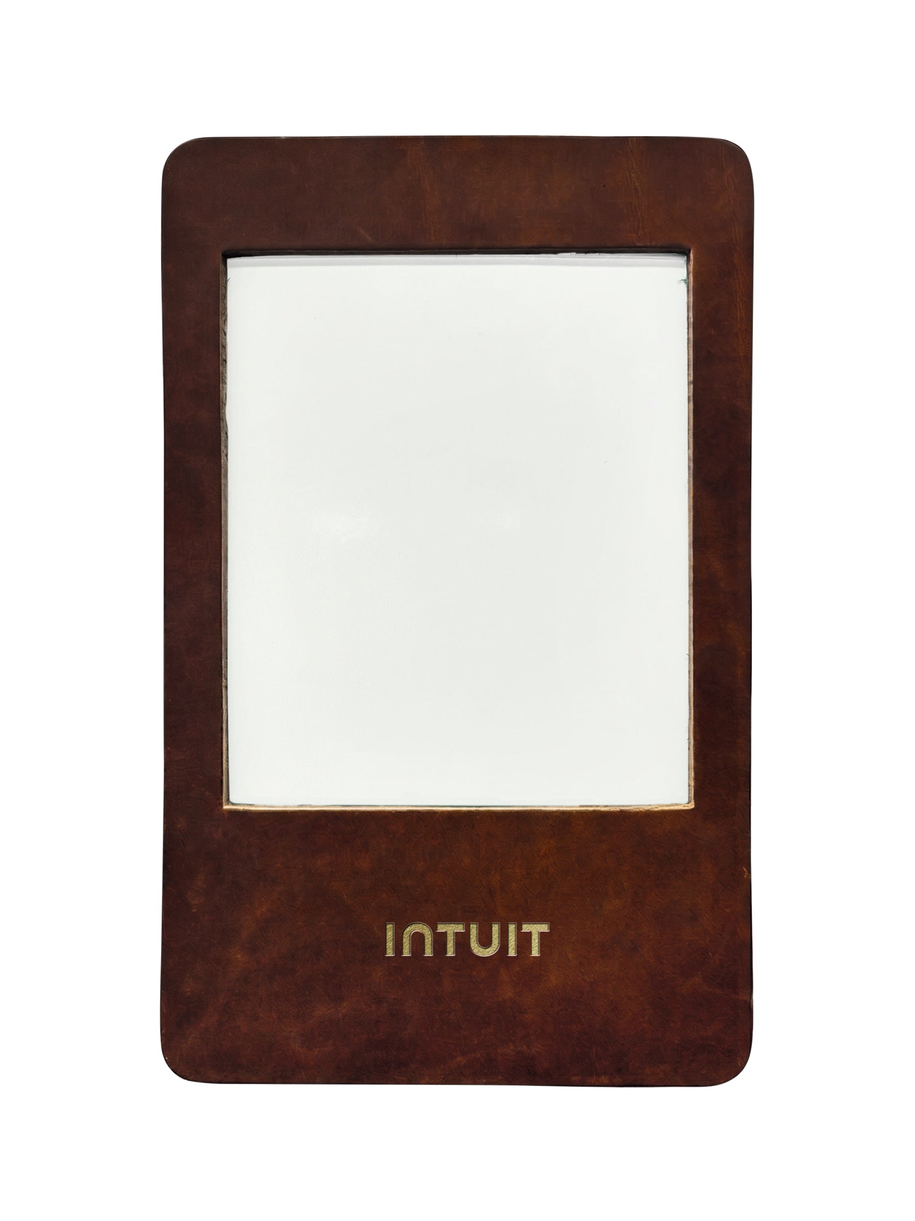 Magnetic Photo Frame – Personalized Full-Grain Leather, Handmade in USA
