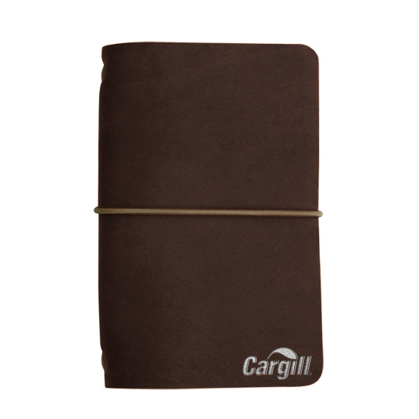 Small Refillable Notebook Sleeve with Stretch Cord | Made in USA