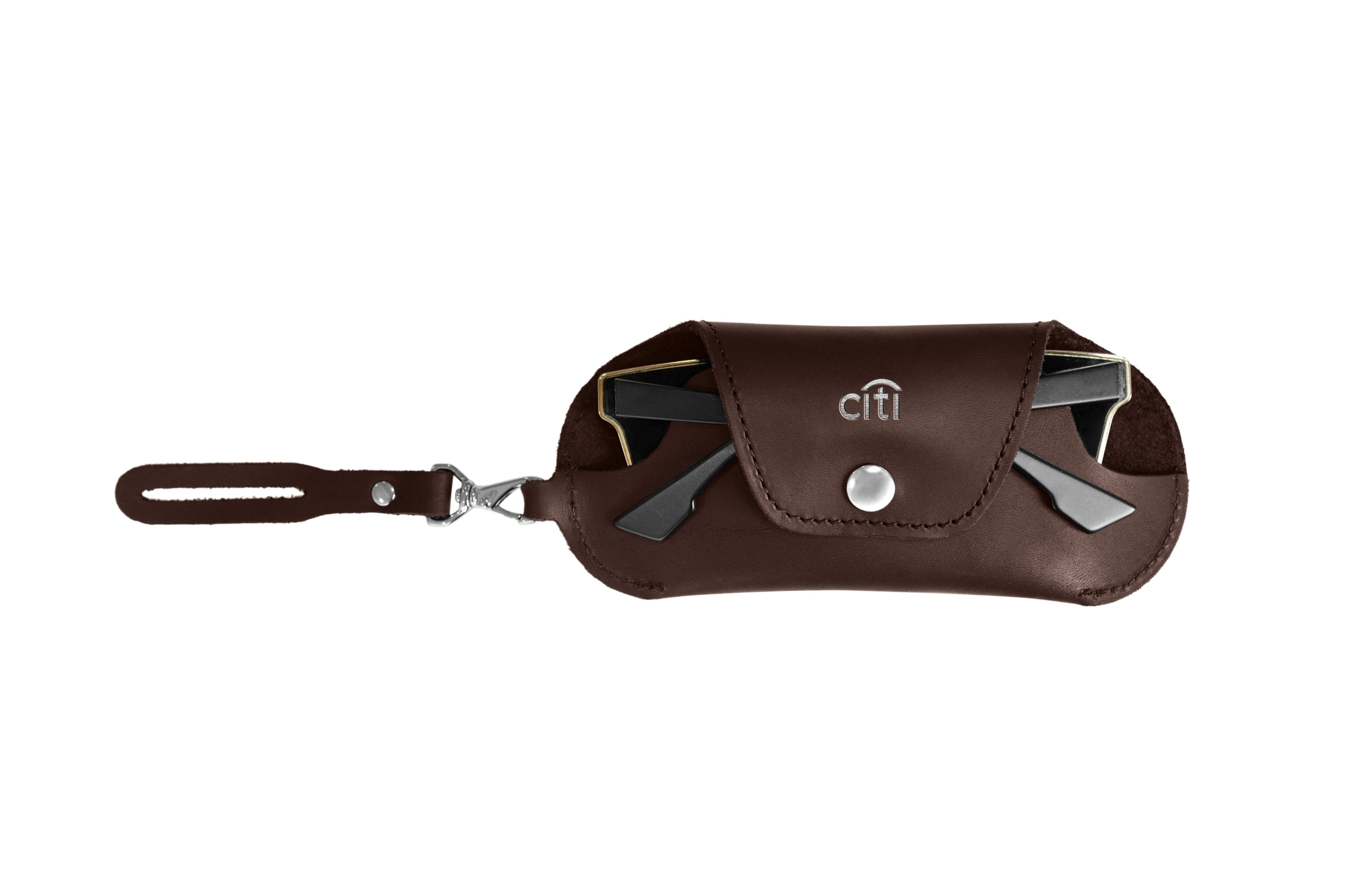 Sunglasses Keychain | Full Grain Leather | Made in USA
