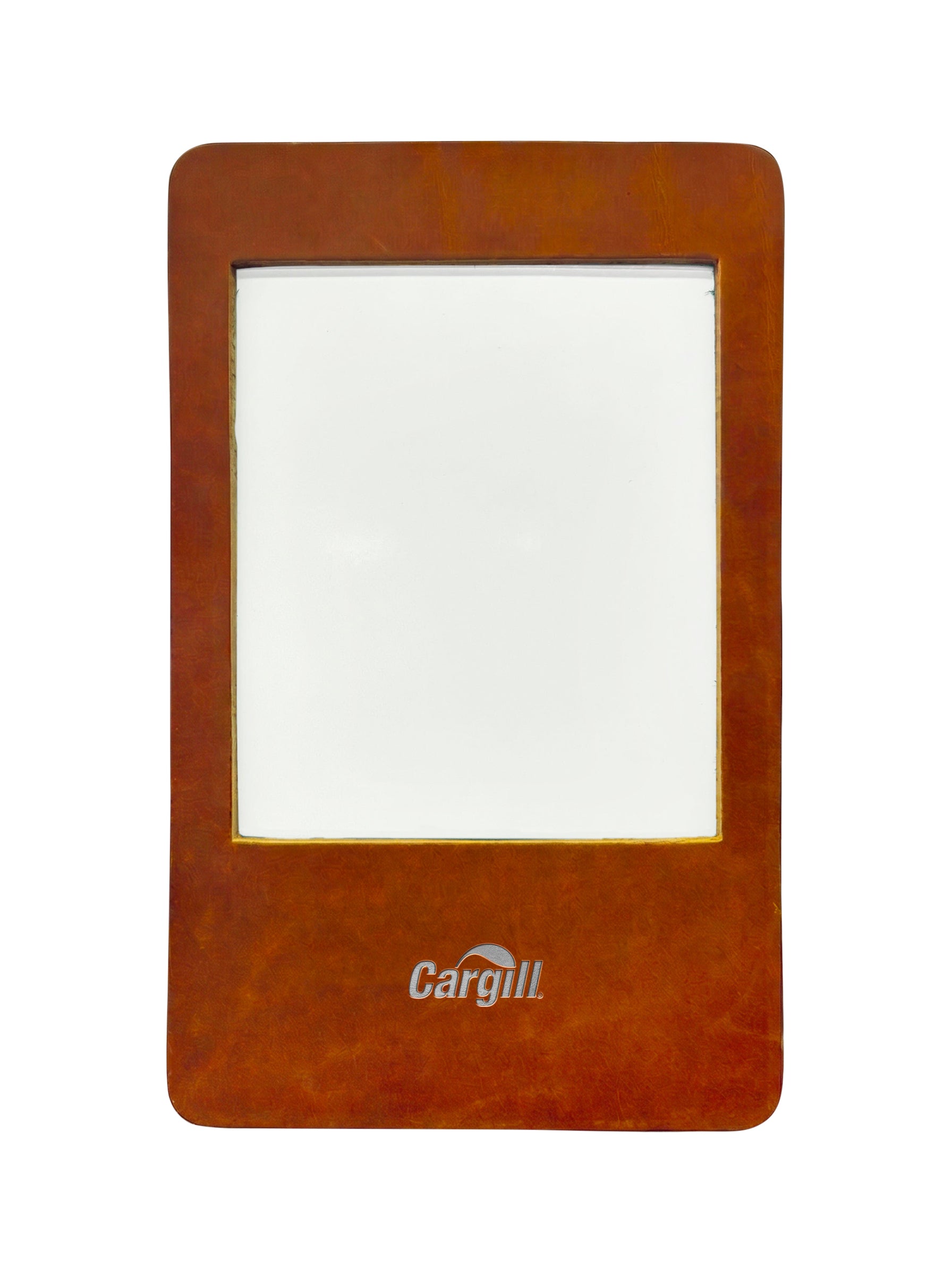Magnetic Photo Frame – Personalized Full-Grain Leather, Handmade in USA
