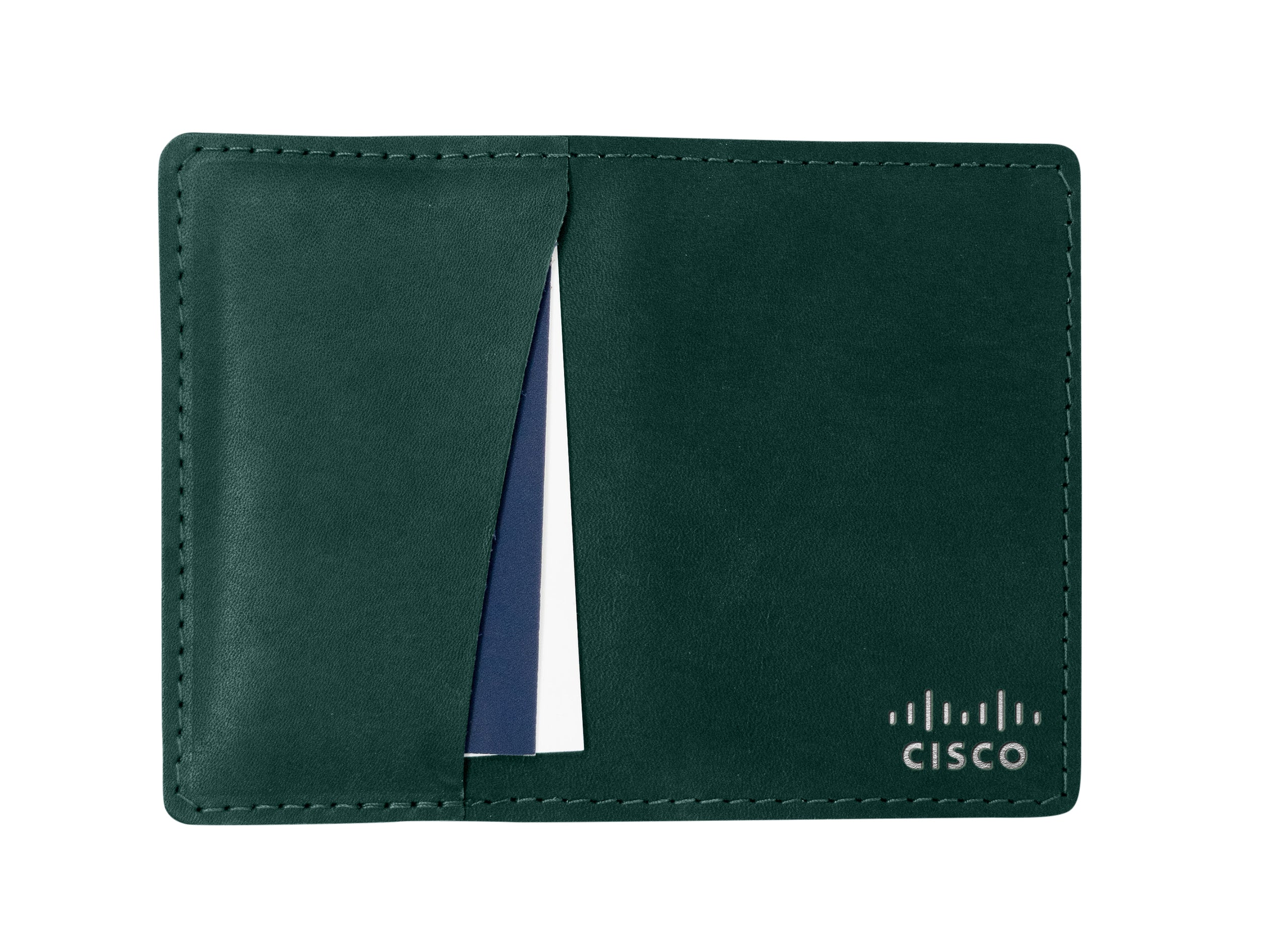 Folded Card Holder | Full Grain Leather | Made in USA