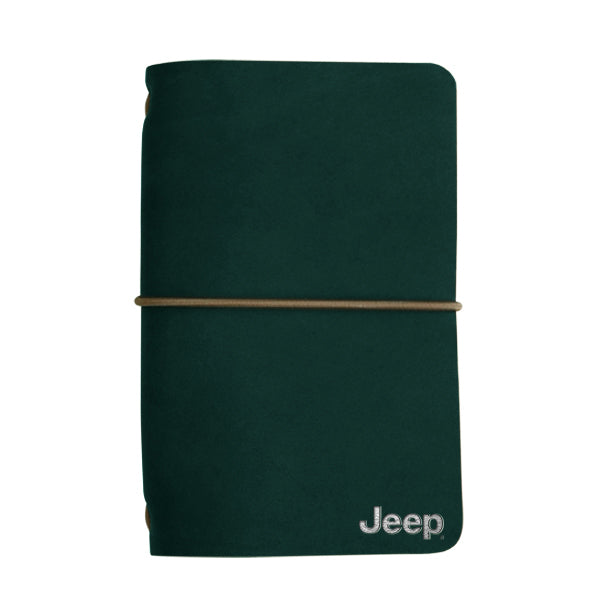 Small Refillable Notebook Sleeve with Stretch Cord | Made in USA