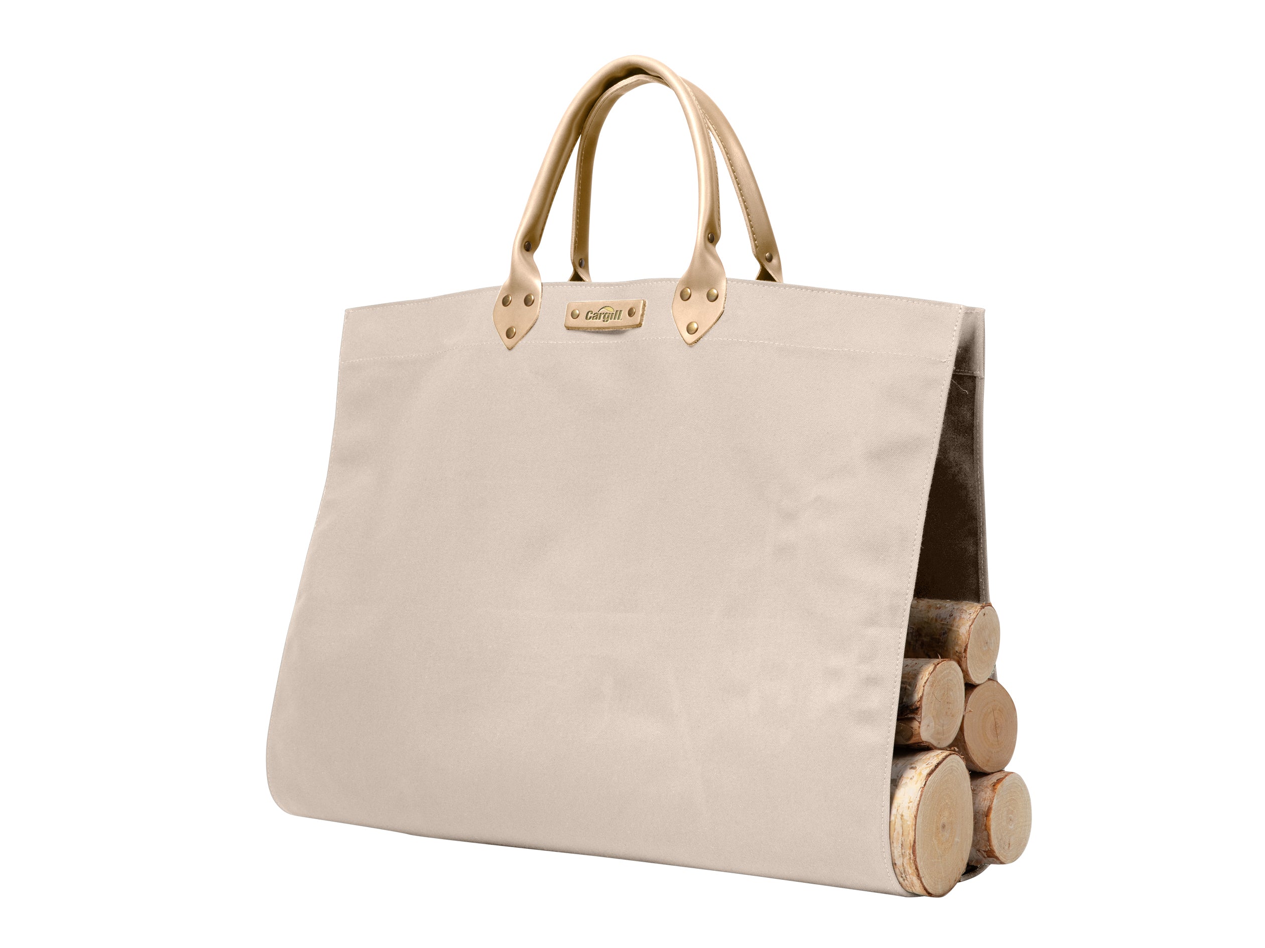 Canvas Log Carrier | Premium Leather | Made in USA