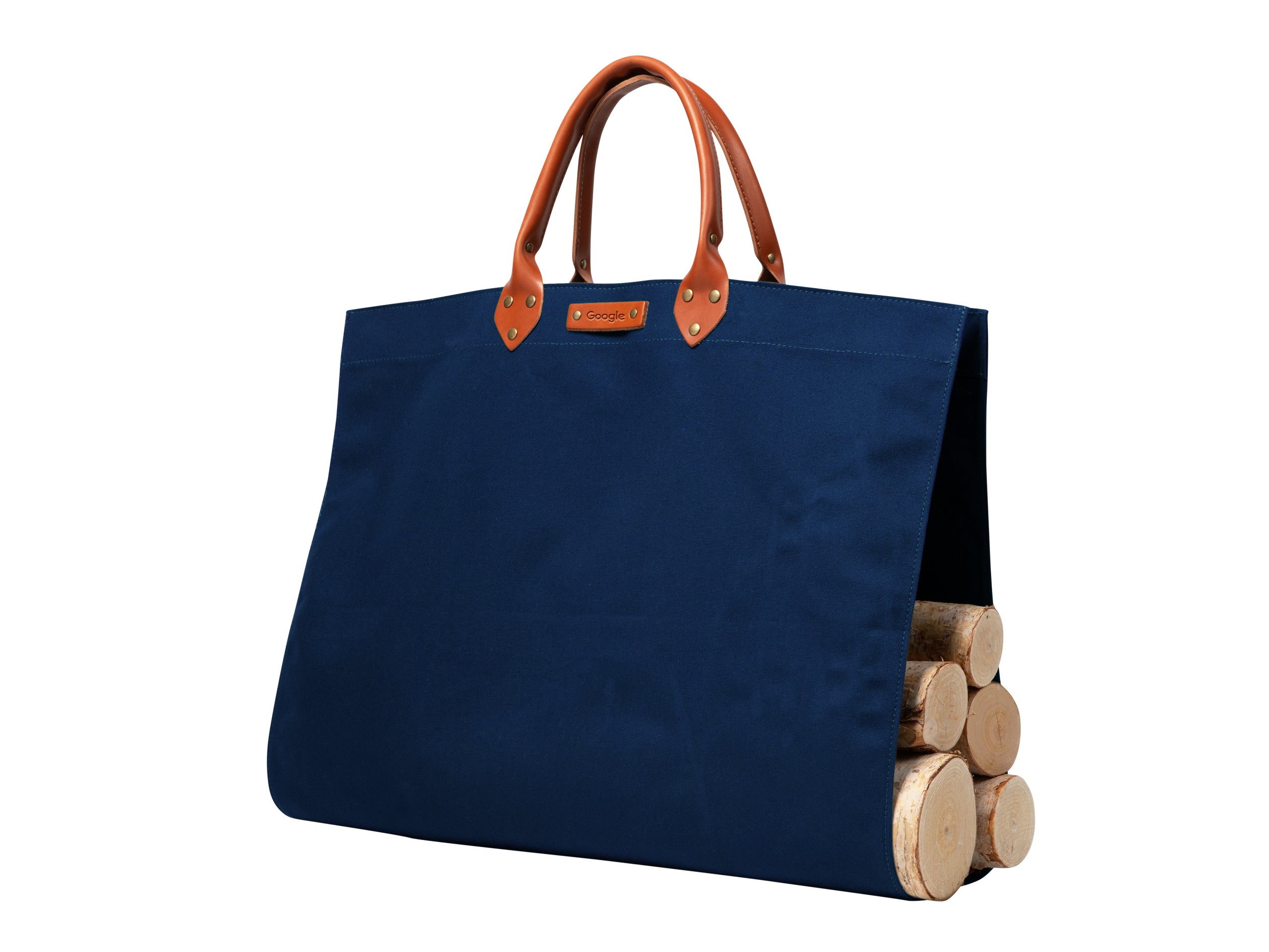 Canvas Log Carrier | Premium Leather | Made in USA