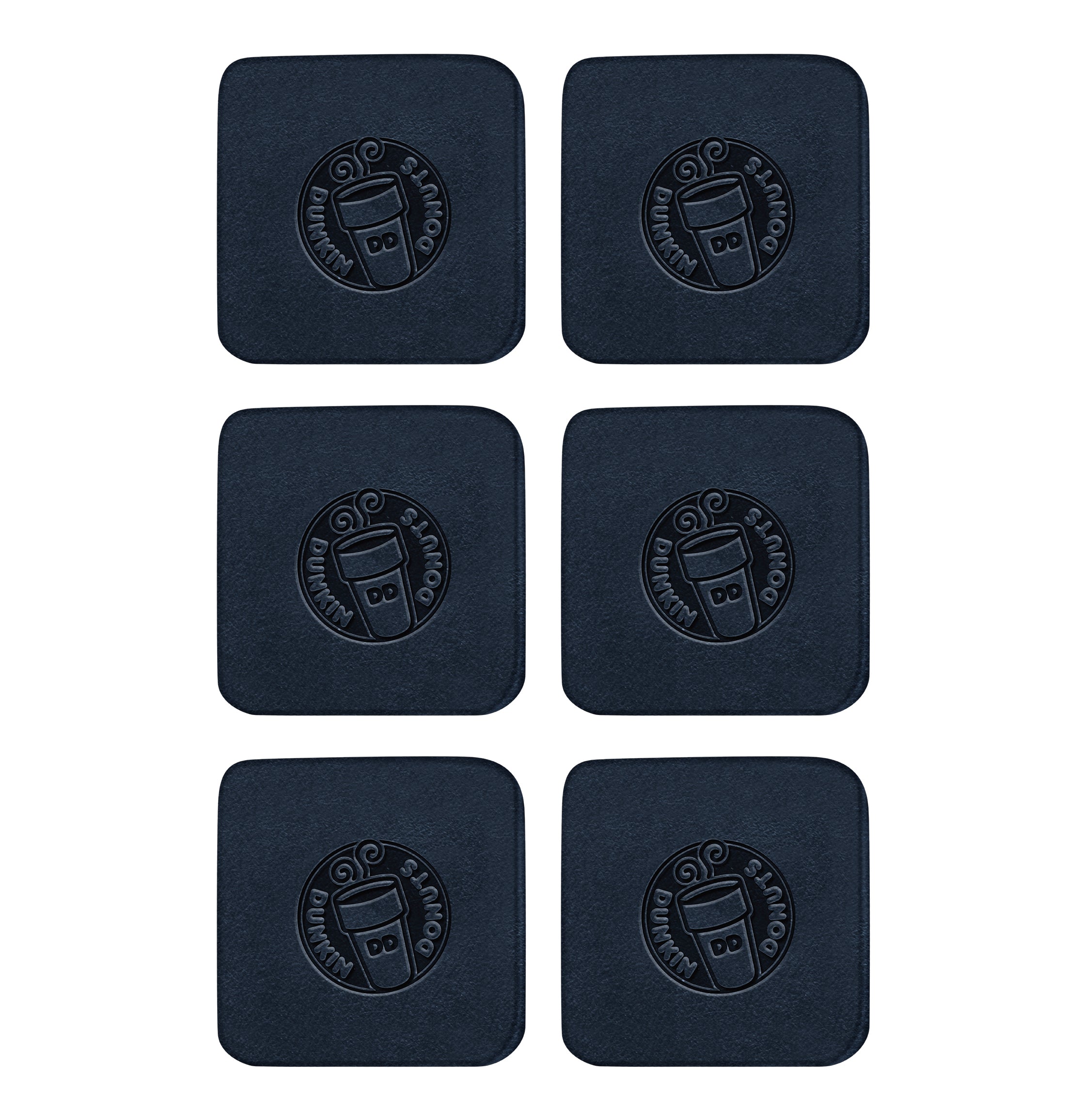 Mini Magnets Set of 6 | Full Grain Leather | Made in USA